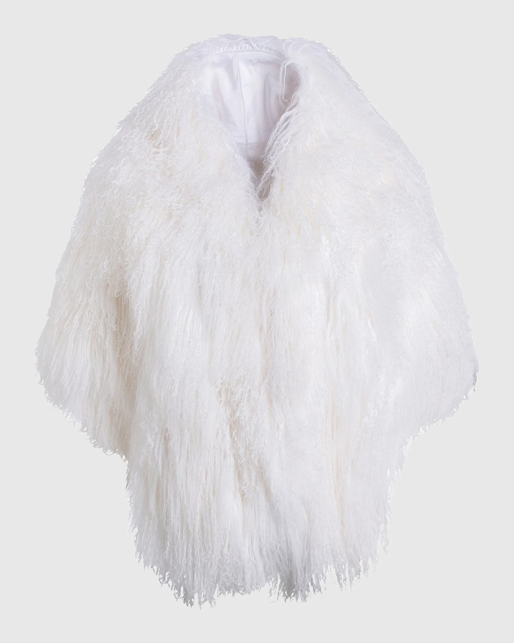 LAMB STOLE WITH GROSGRAIN RIBBON - Image 7
