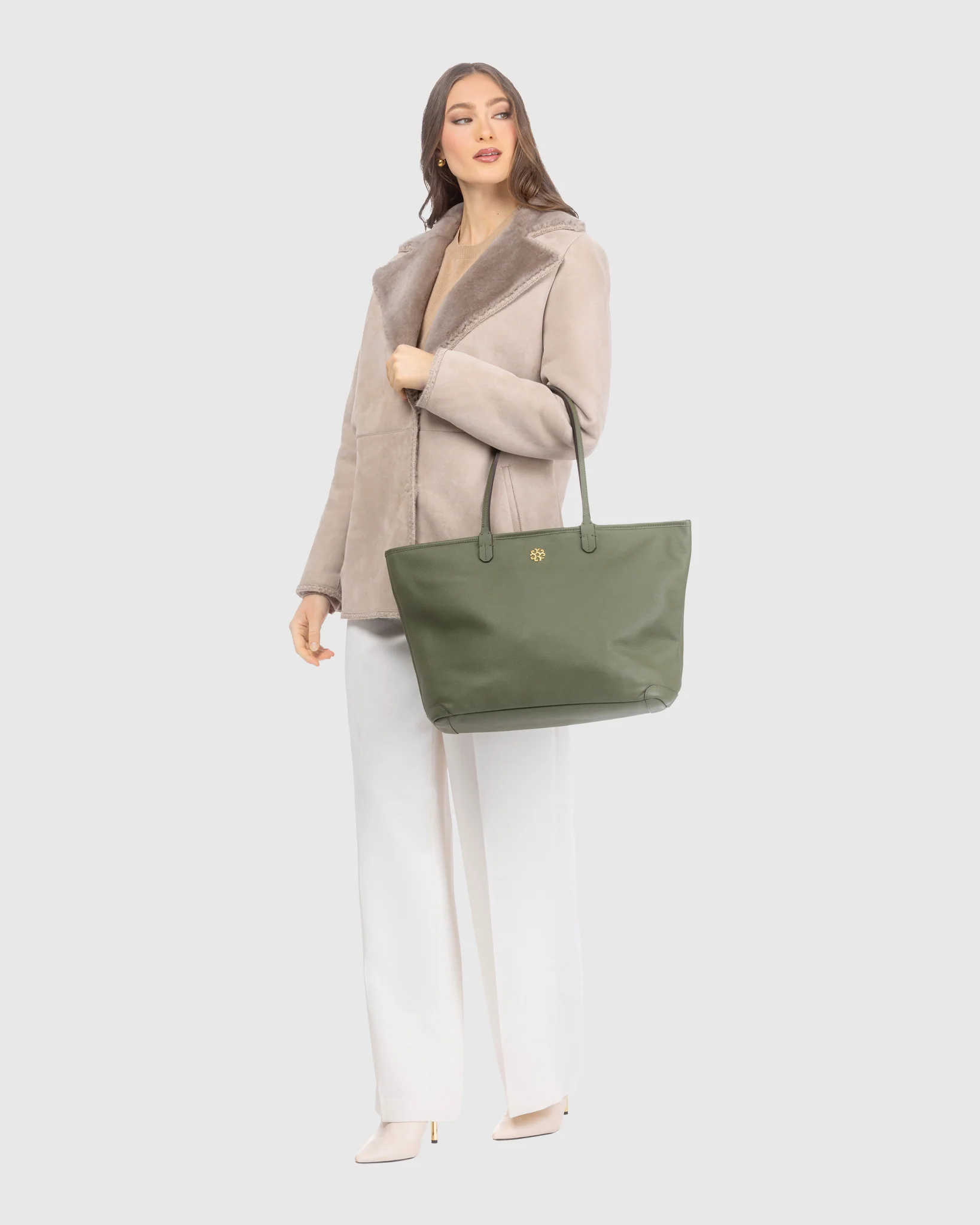 LEATHER TOTE BAG - Image 12
