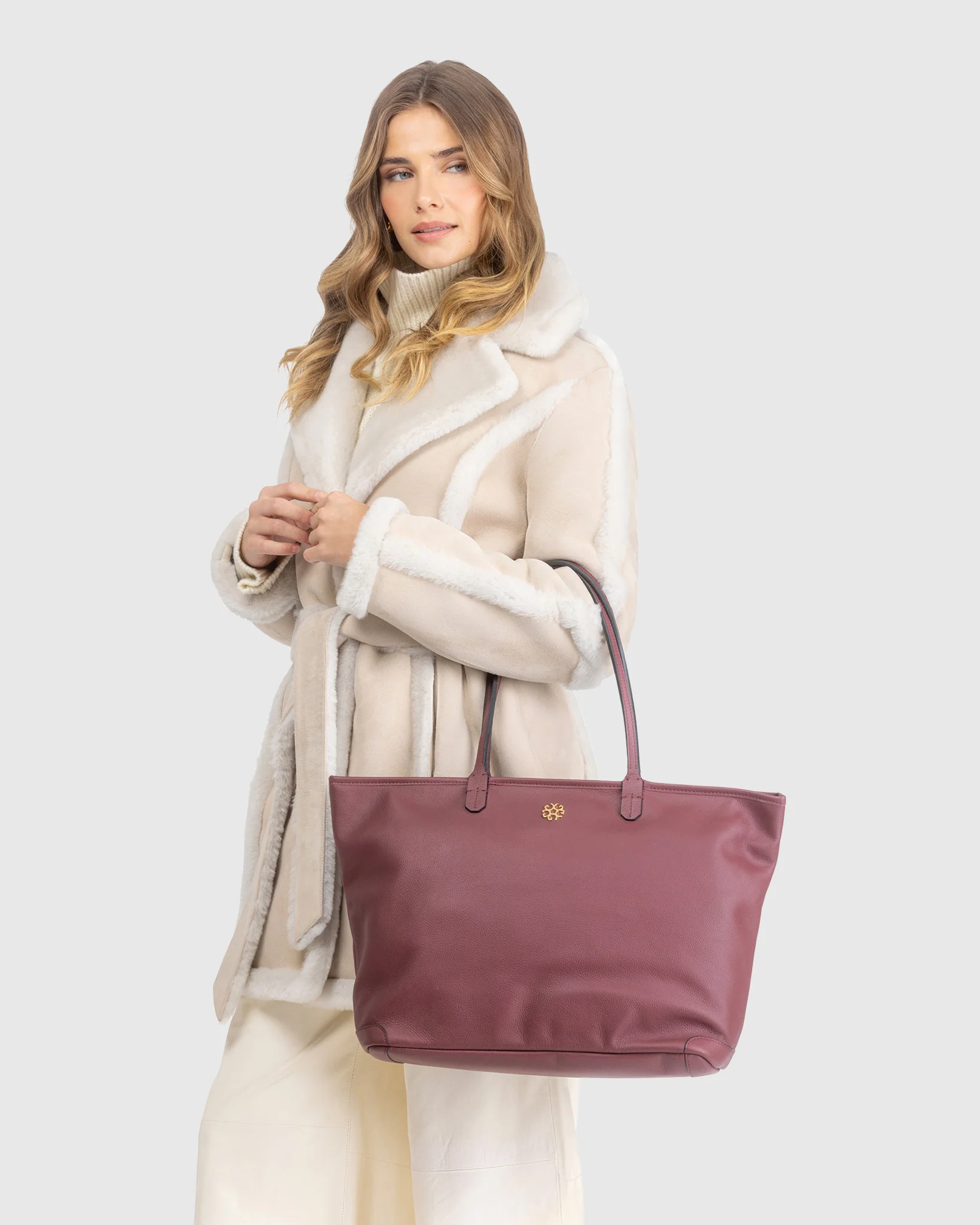 LEATHER TOTE BAG - Image 5