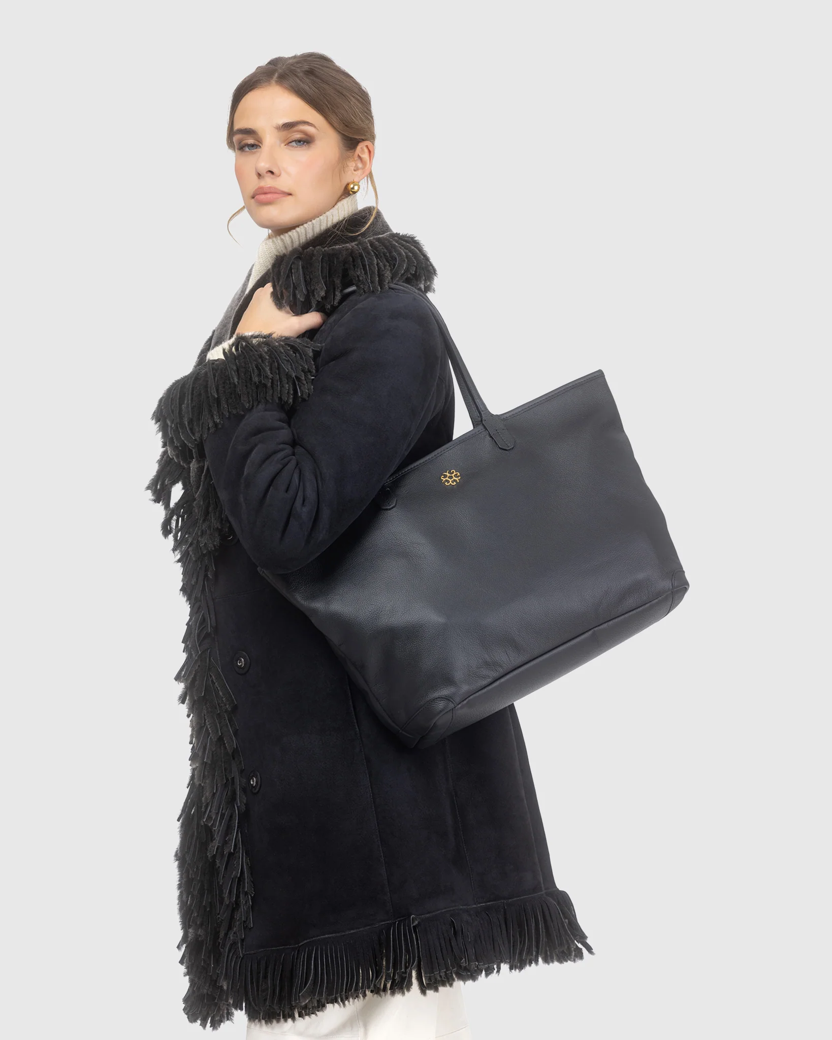 LEATHER TOTE BAG - Image 9
