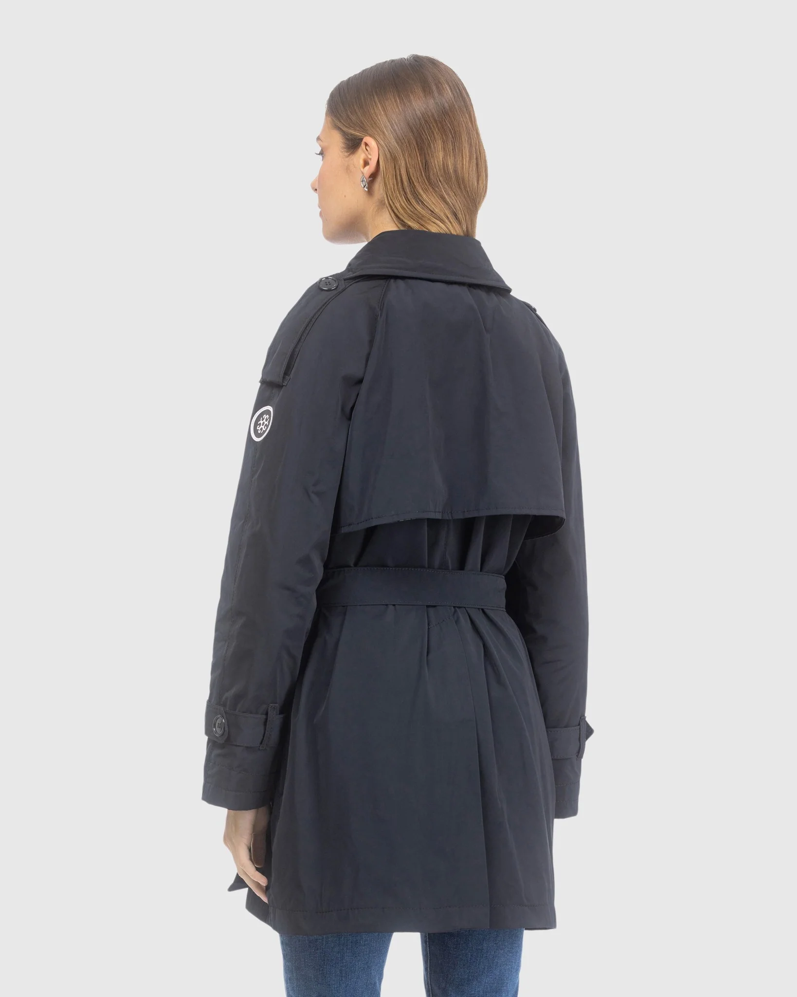 LIGHTWEIGHT BELTED TRENCH COAT - Image 4