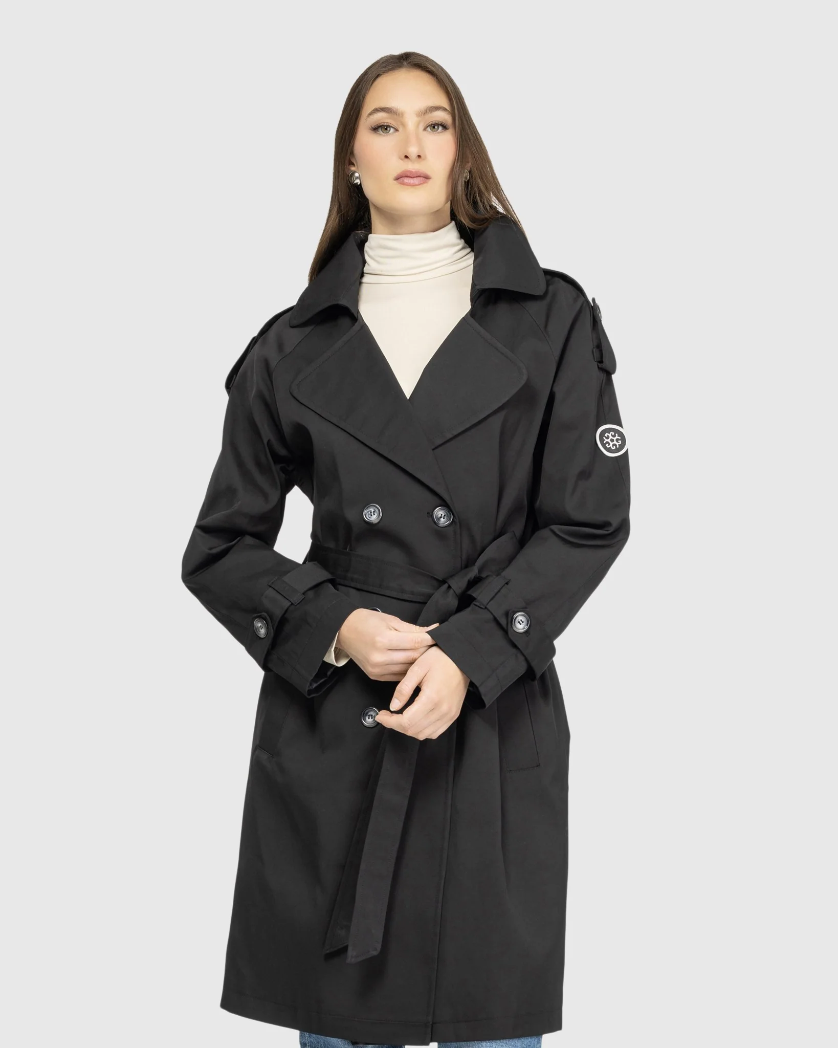 LIGHTWEIGHT BELTED TRENCH COAT - Image 13
