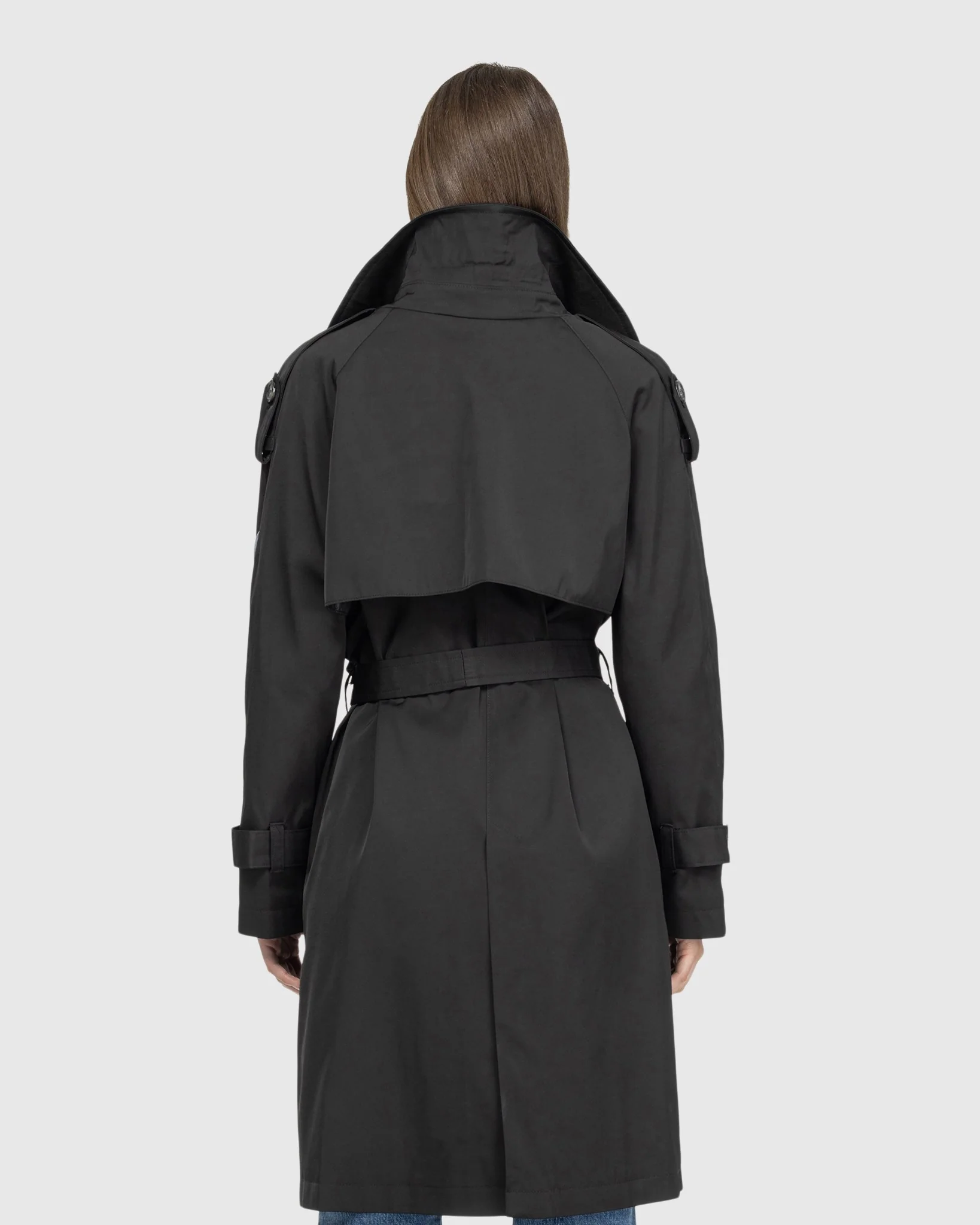 LIGHTWEIGHT BELTED TRENCH COAT - Image 17