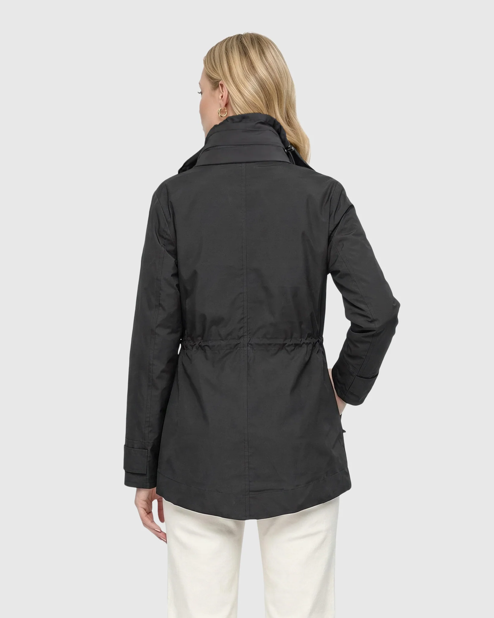 Lightweight Jacket With Concealed Hood - Image 21