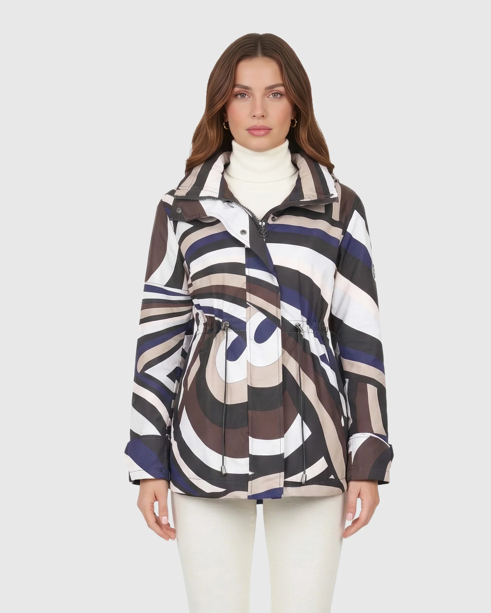 Lightweight Jacket With Concealed Hood - Image 3