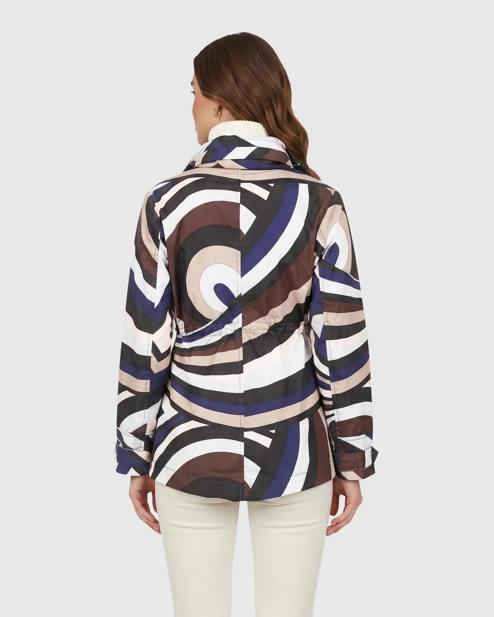Lightweight Jacket With Concealed Hood - Image 4
