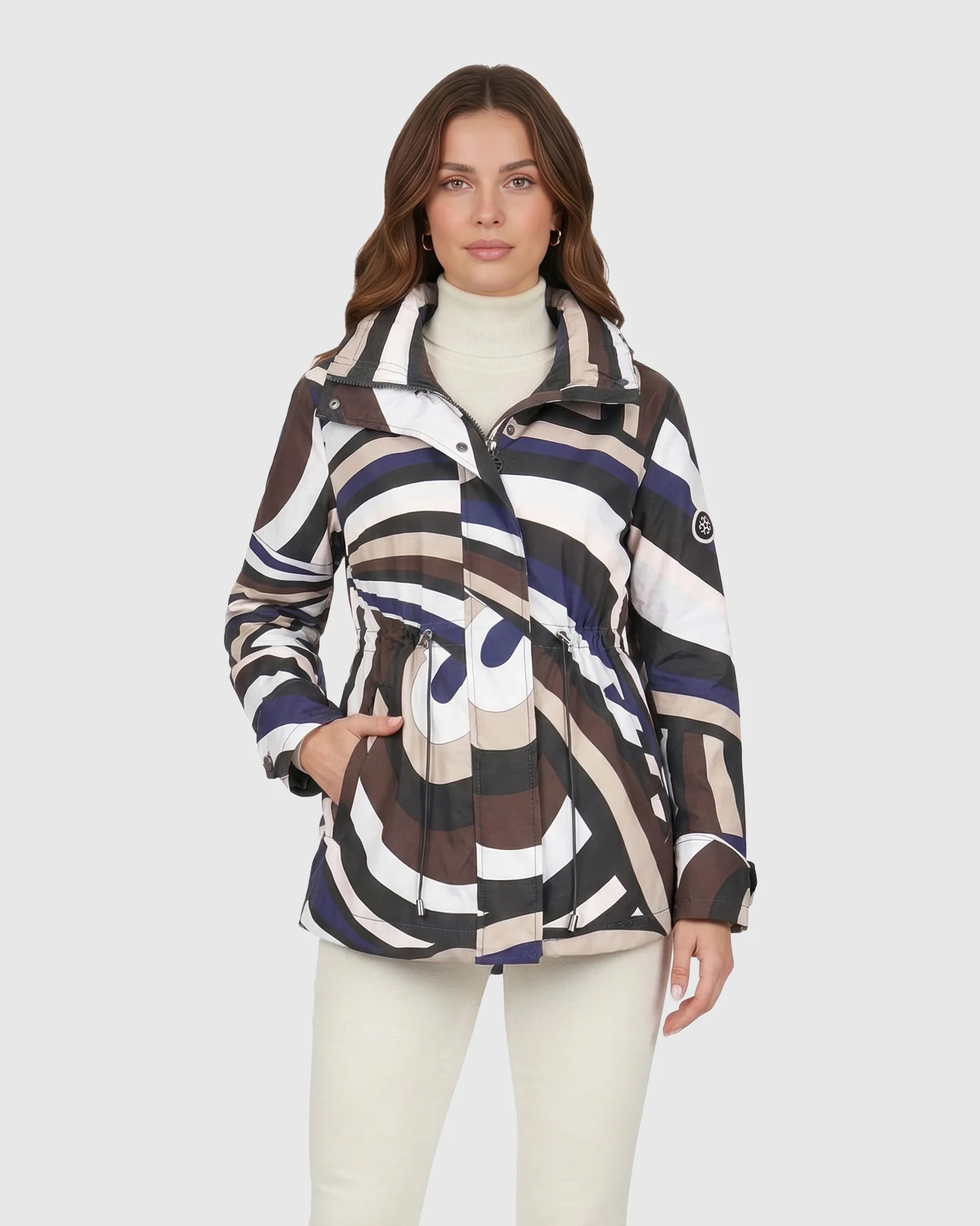 Lightweight Jacket With Concealed Hood - Image 5
