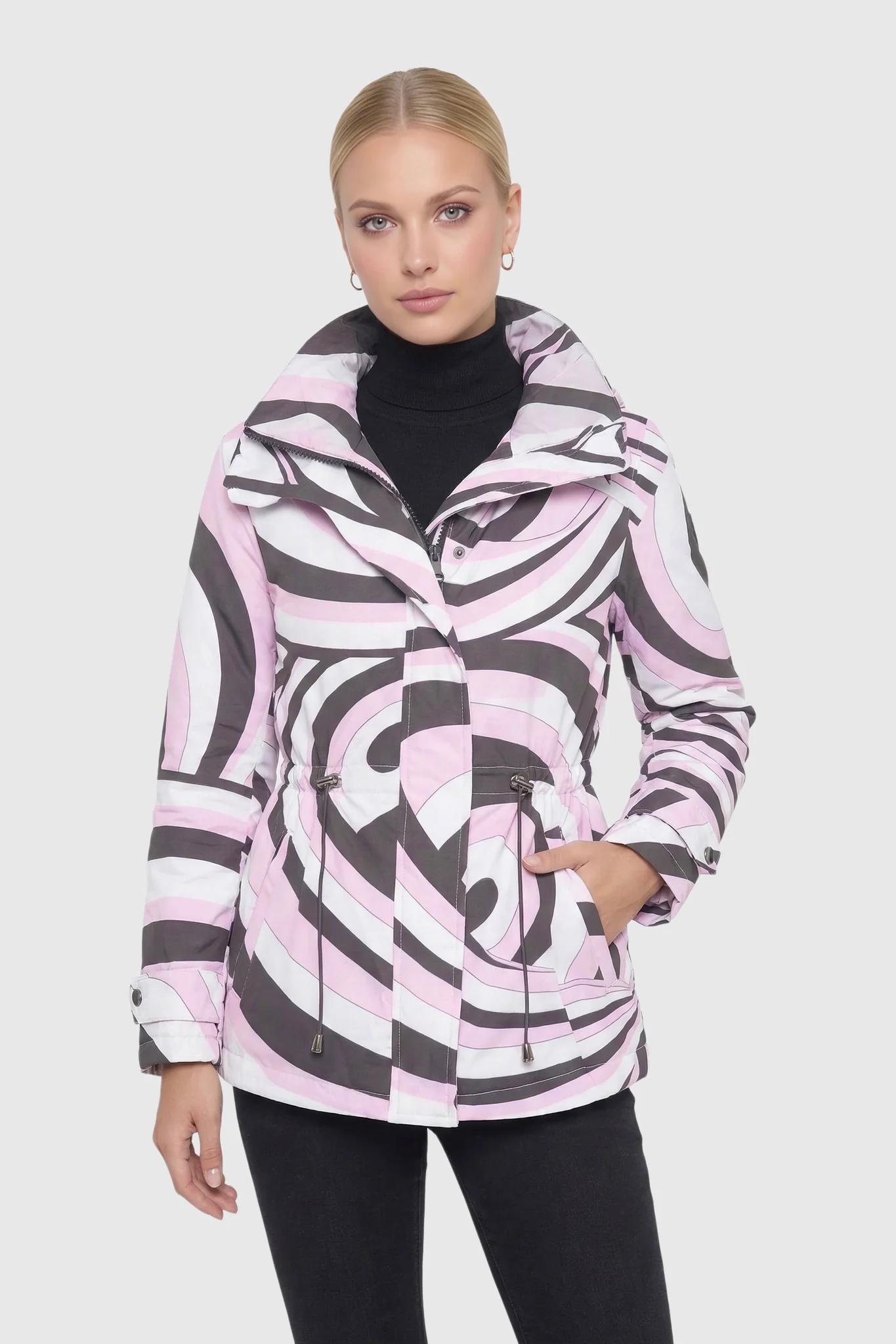 Lightweight Jacket With Concealed Hood - Image 6