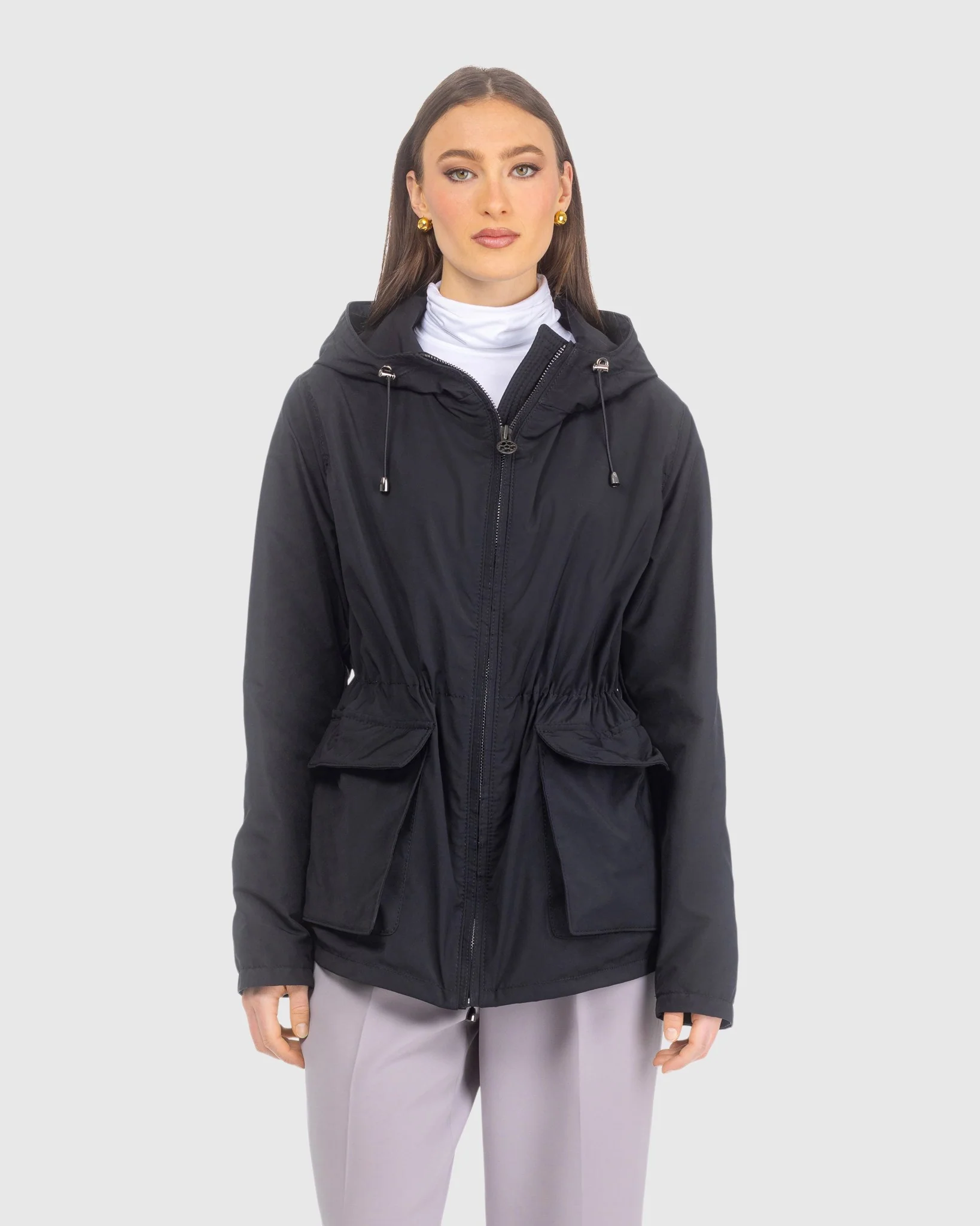 LIGHTWEIGHT JACKET WITH HOOD - Image 3