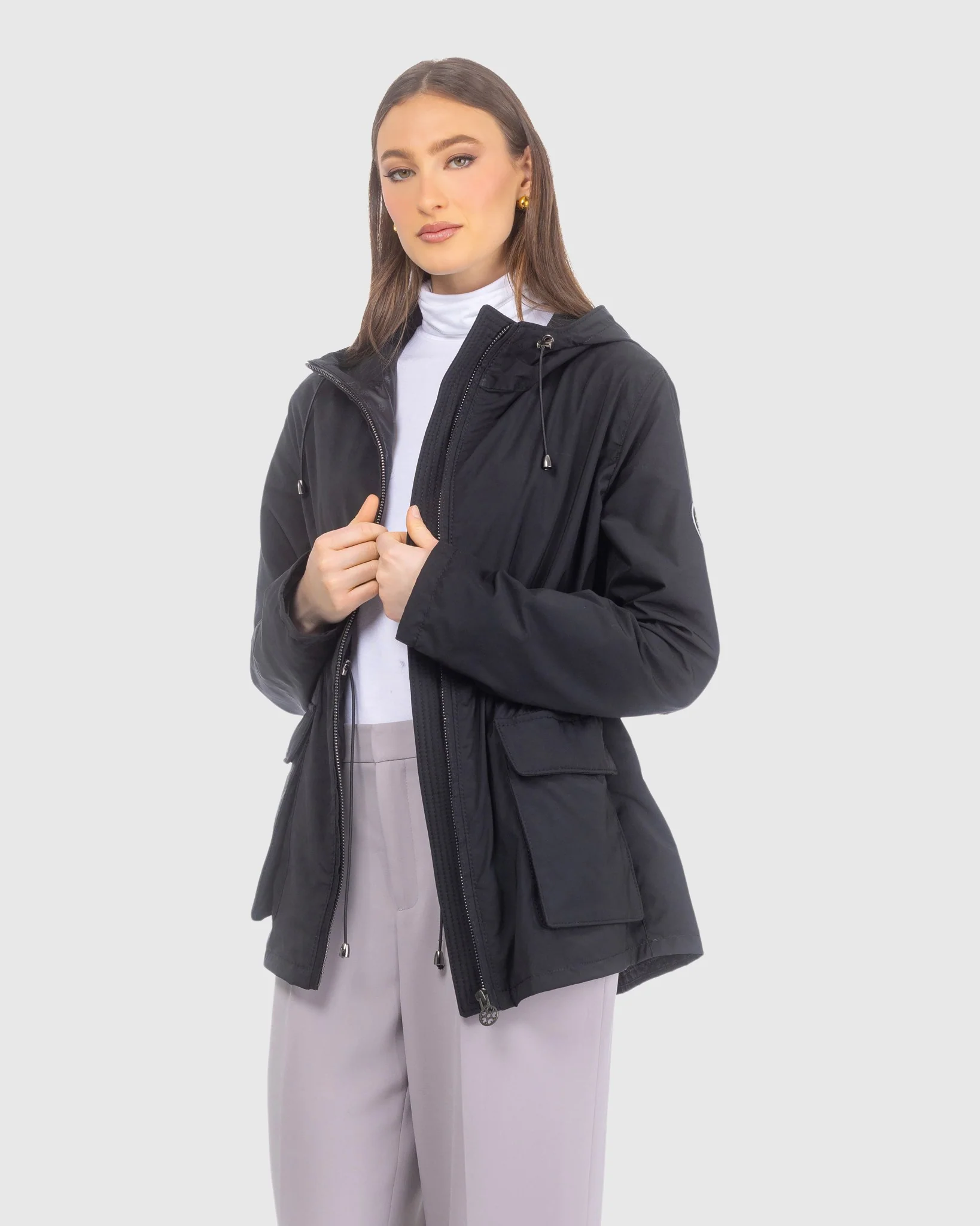 LIGHTWEIGHT JACKET WITH HOOD - Image 7