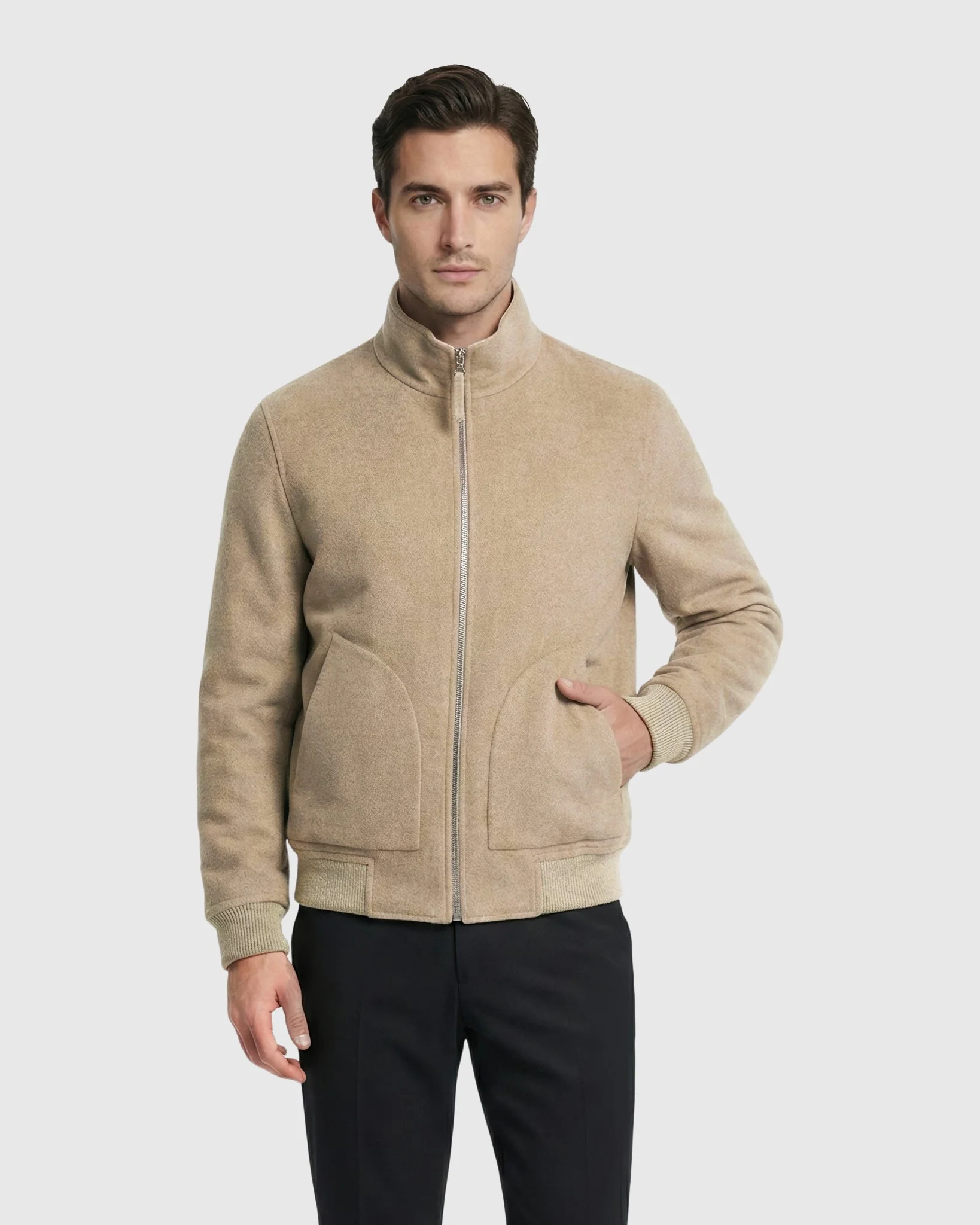 MEN`S REVERSIBLE SELECT CASHMERE & WOOL JACKET - Image 10