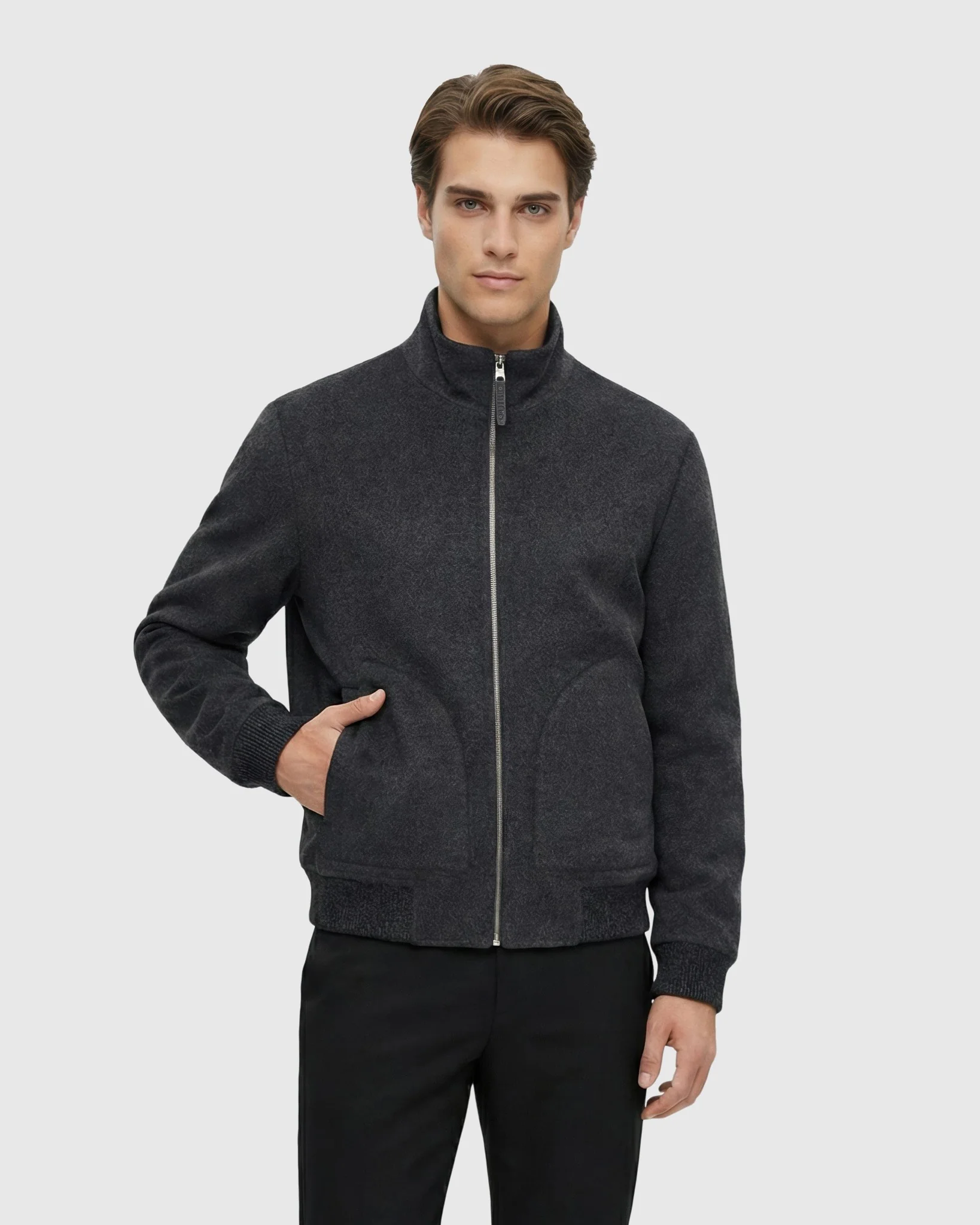 MEN`S REVERSIBLE SELECT CASHMERE & WOOL JACKET - Image 4