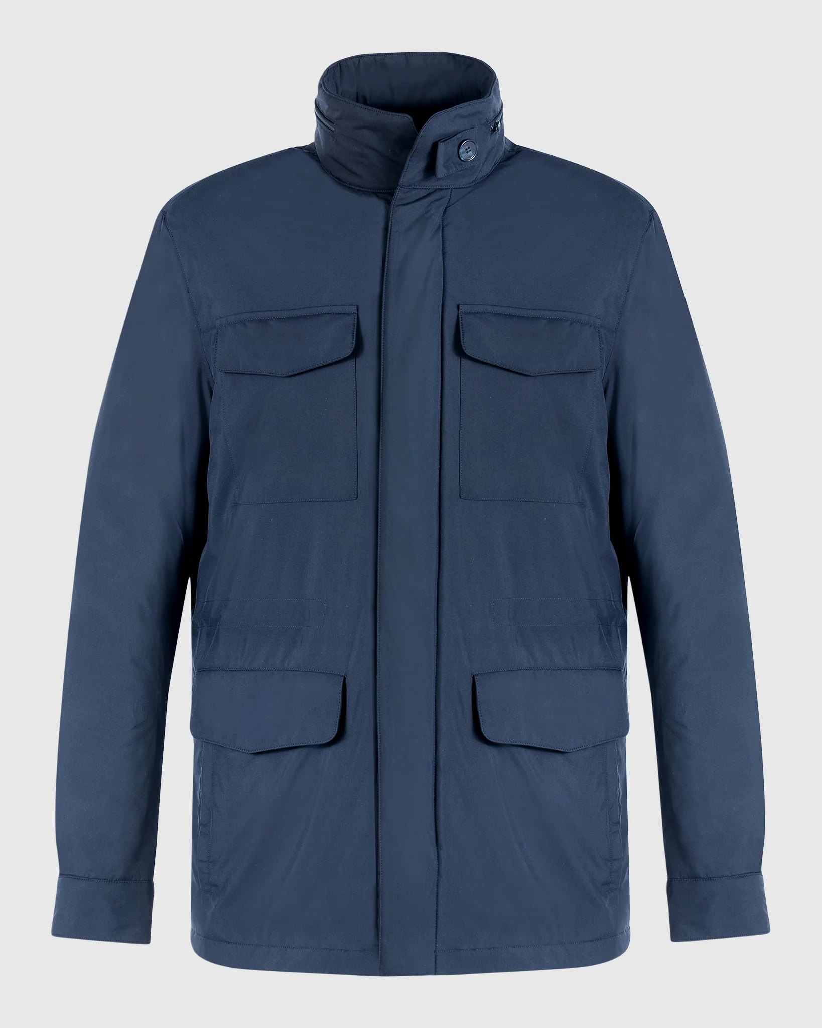MEN'S 4-POCKET JACKET, CONCEALED ZIP HOOD - Image 5