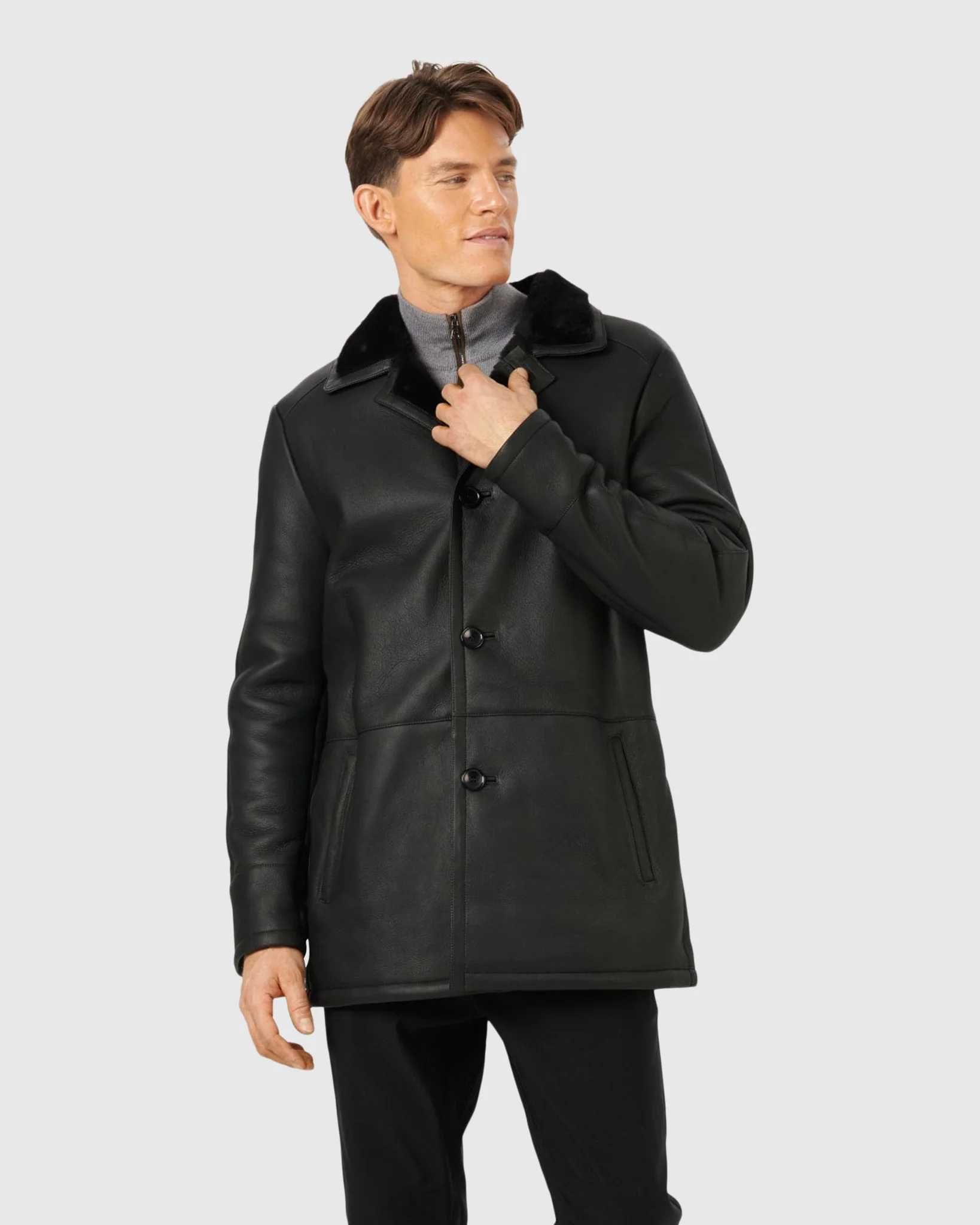 Men's Select Shearling Lamb Stroller - Image 13