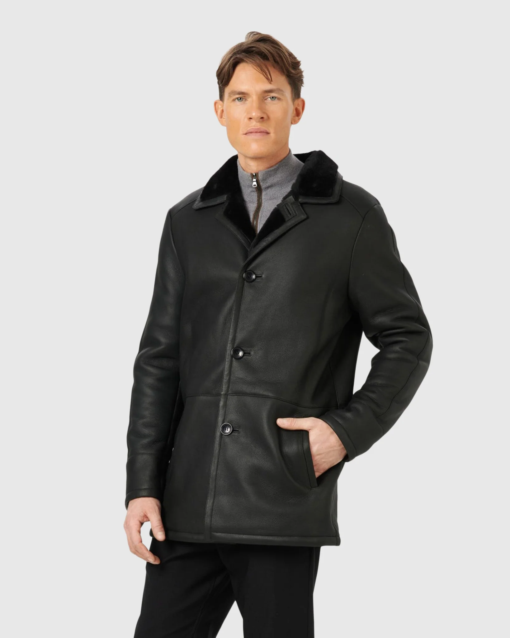 Men's Select Shearling Lamb Stroller - Image 15