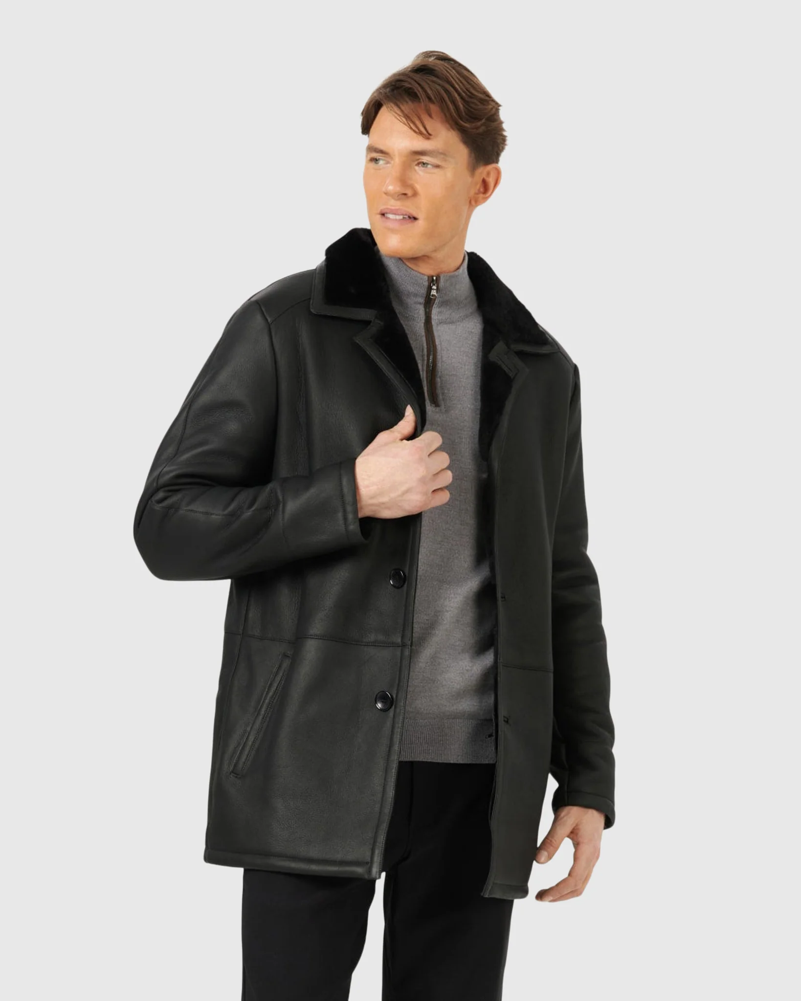 Men's Select Shearling Lamb Stroller - Image 17