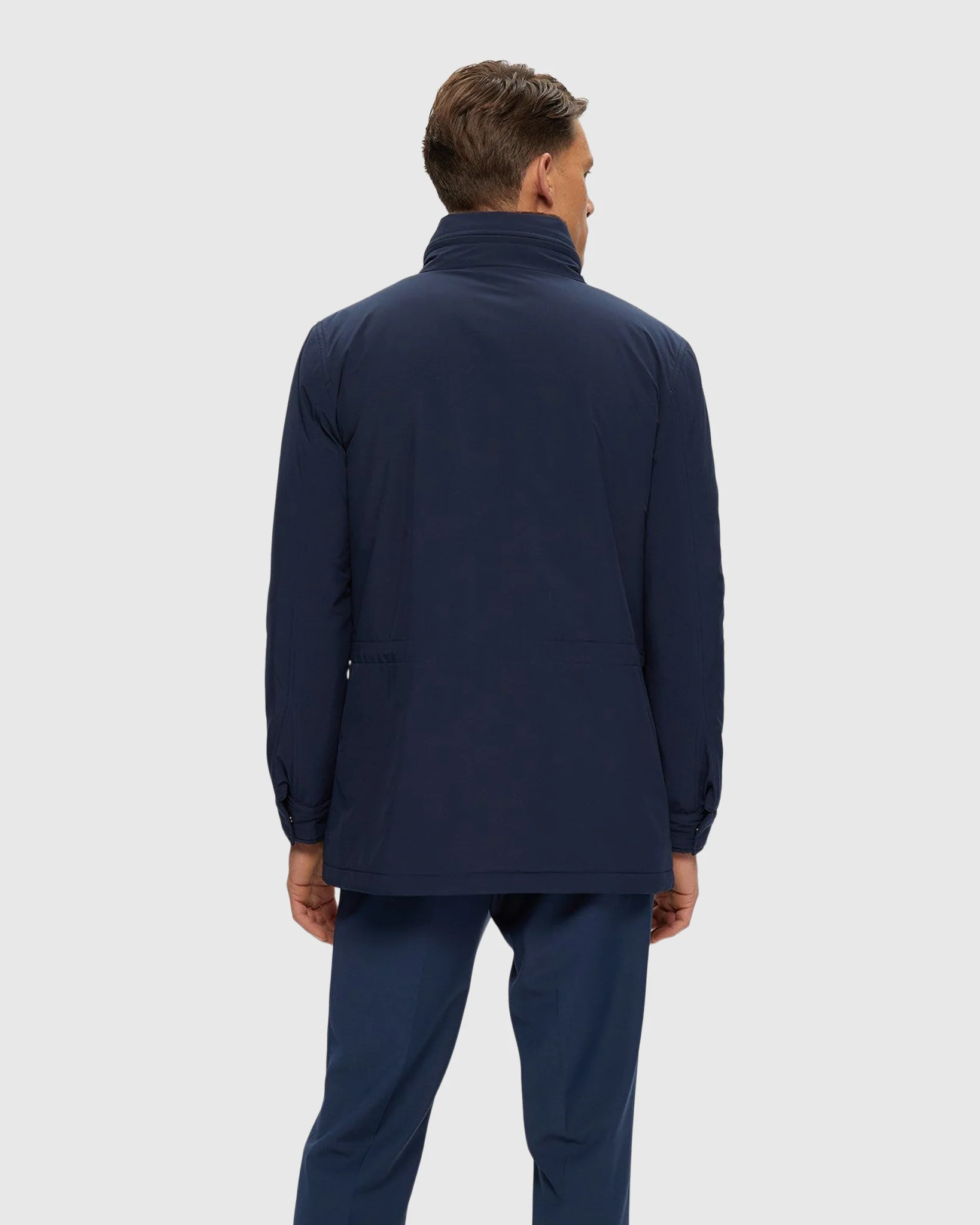 MENS FABRIC JACKET WITH SELECT SHEARLING LAMB LINING - Image 3