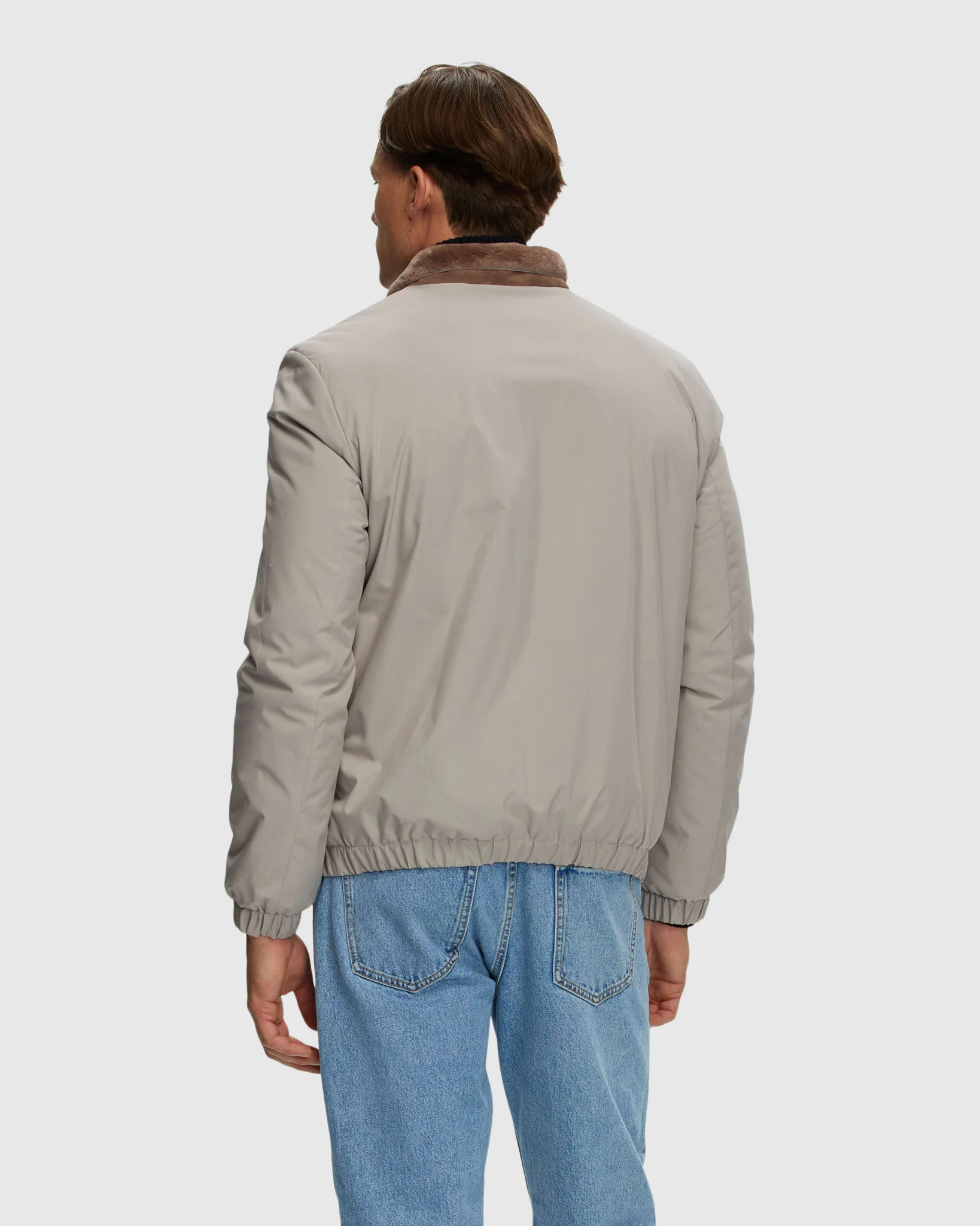Men's Jacket With Select Shearling Lamb Lining - Image 5