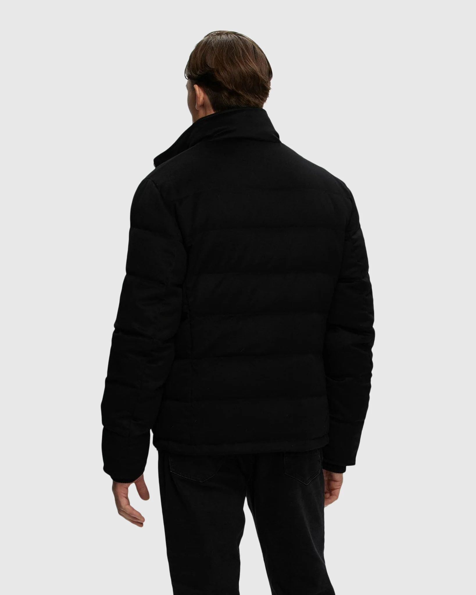 MENS LORO PIANA CASHMERE QUILTED DOWN JACKET - Image 9