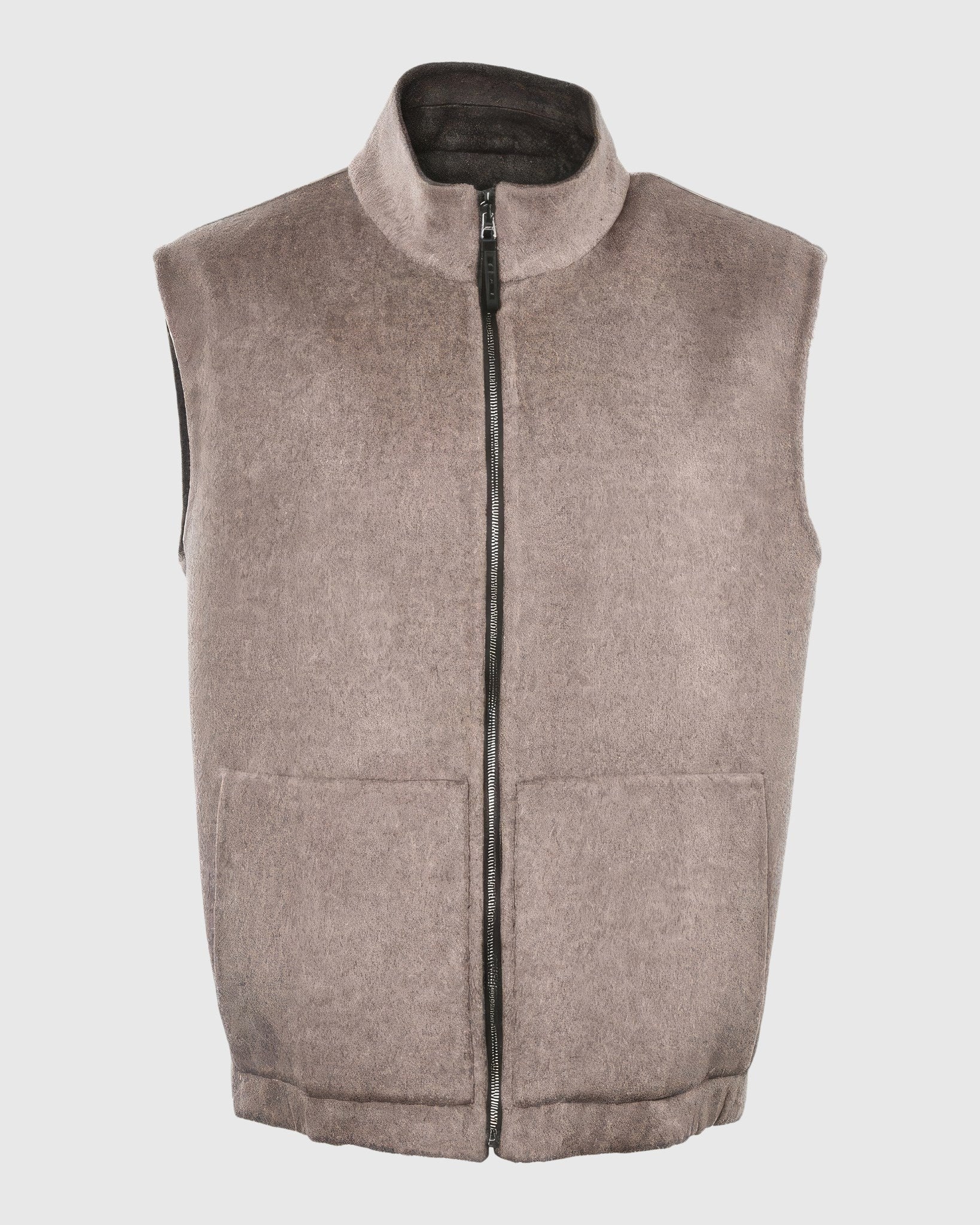 Men'S Cashmere & Wool Vest, Reversible - Image 18