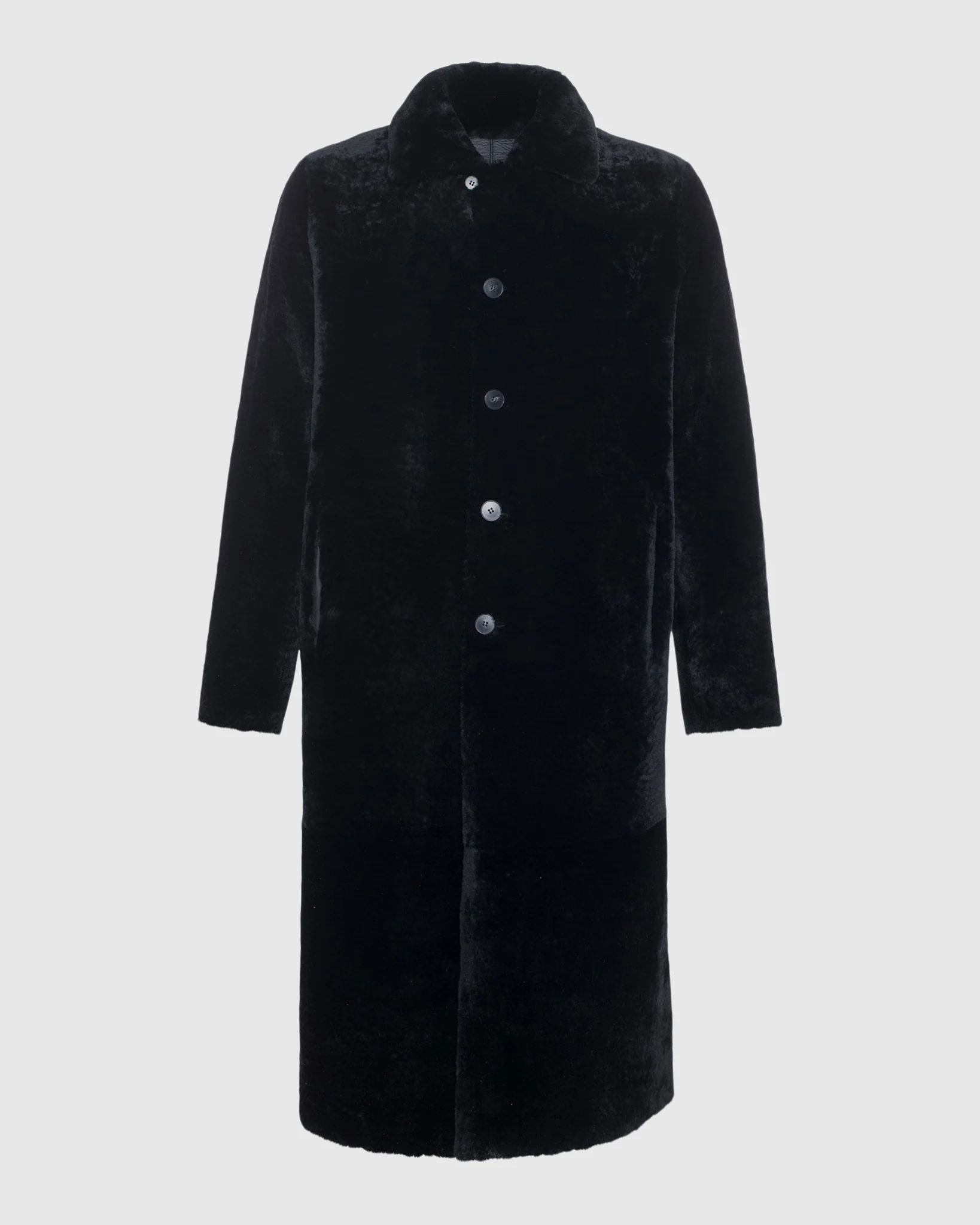 Men's Reversible Select Shearling Lamb Coat - Image 7