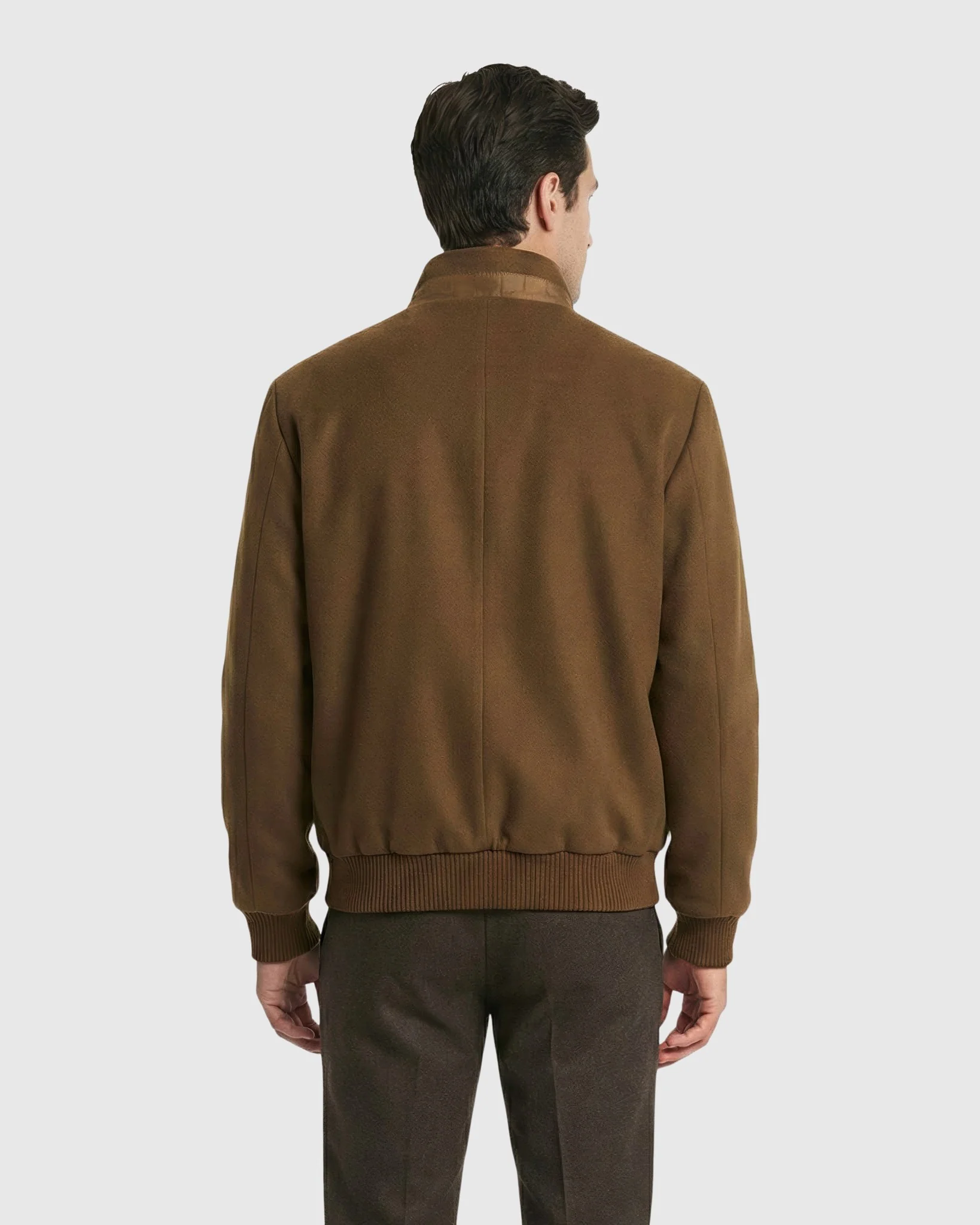 MEN'S SELECT NUBUCK CROCO EMBOSSED JACKET CRAFTED FROM LORO PIANA WOOL - Image 23