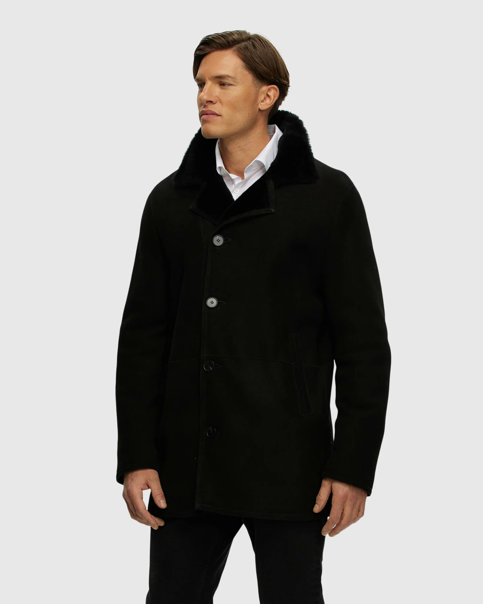Men's Select Shearling Lamb Jacket - Image 4