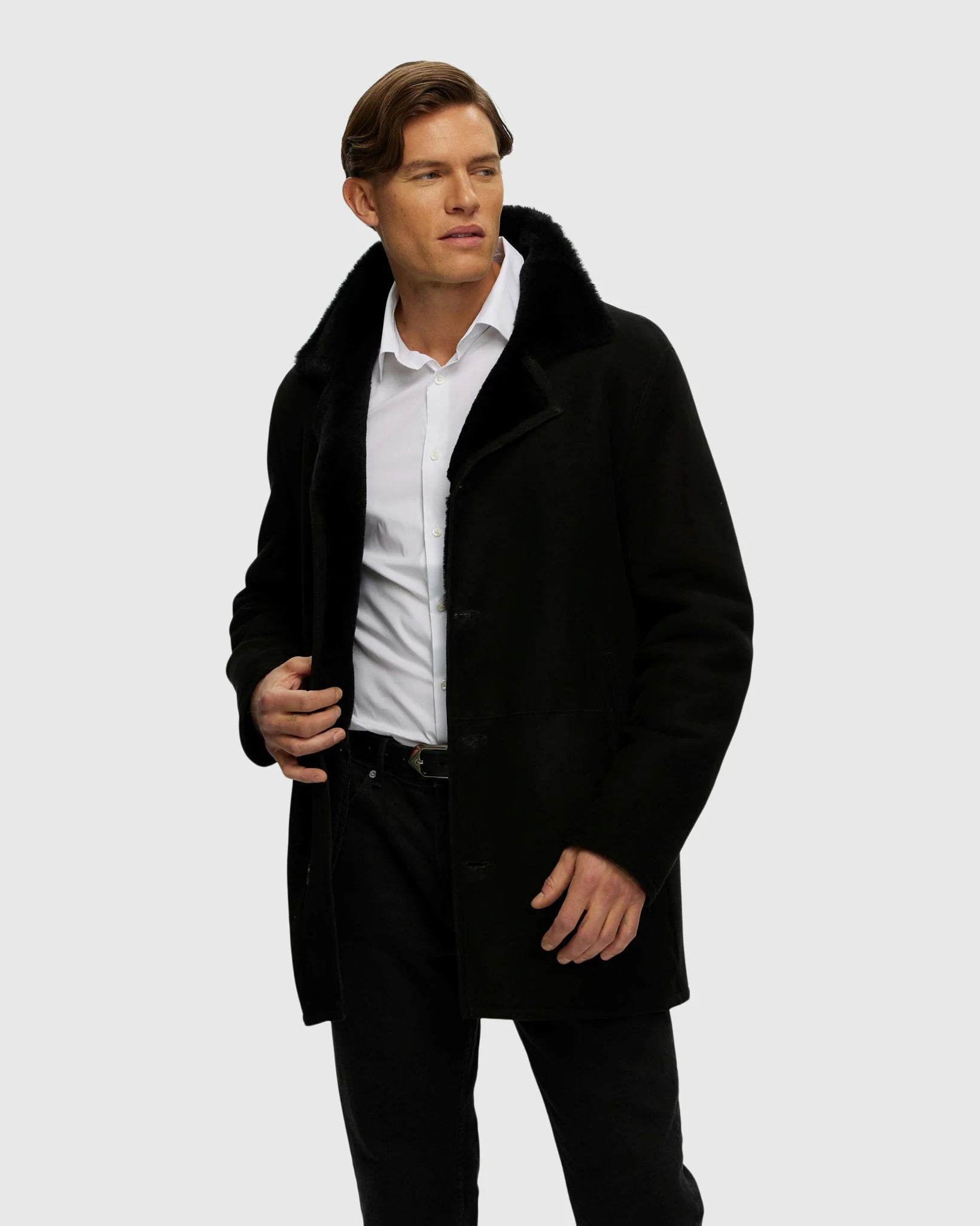 Men's Select Shearling Lamb Jacket - Image 7