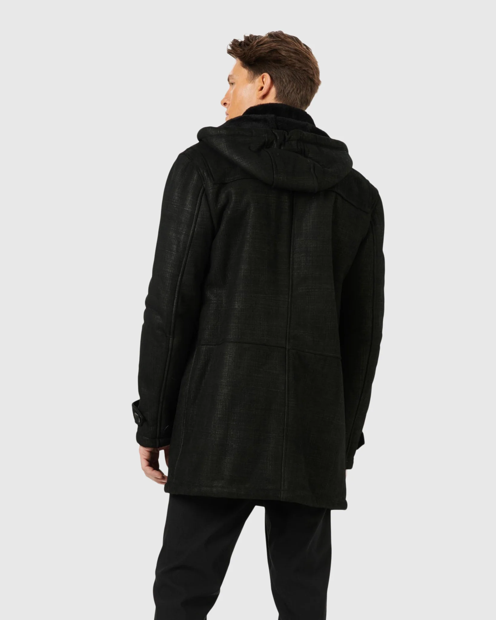 Men's Merino Shearling Lamb Parka - Image 4