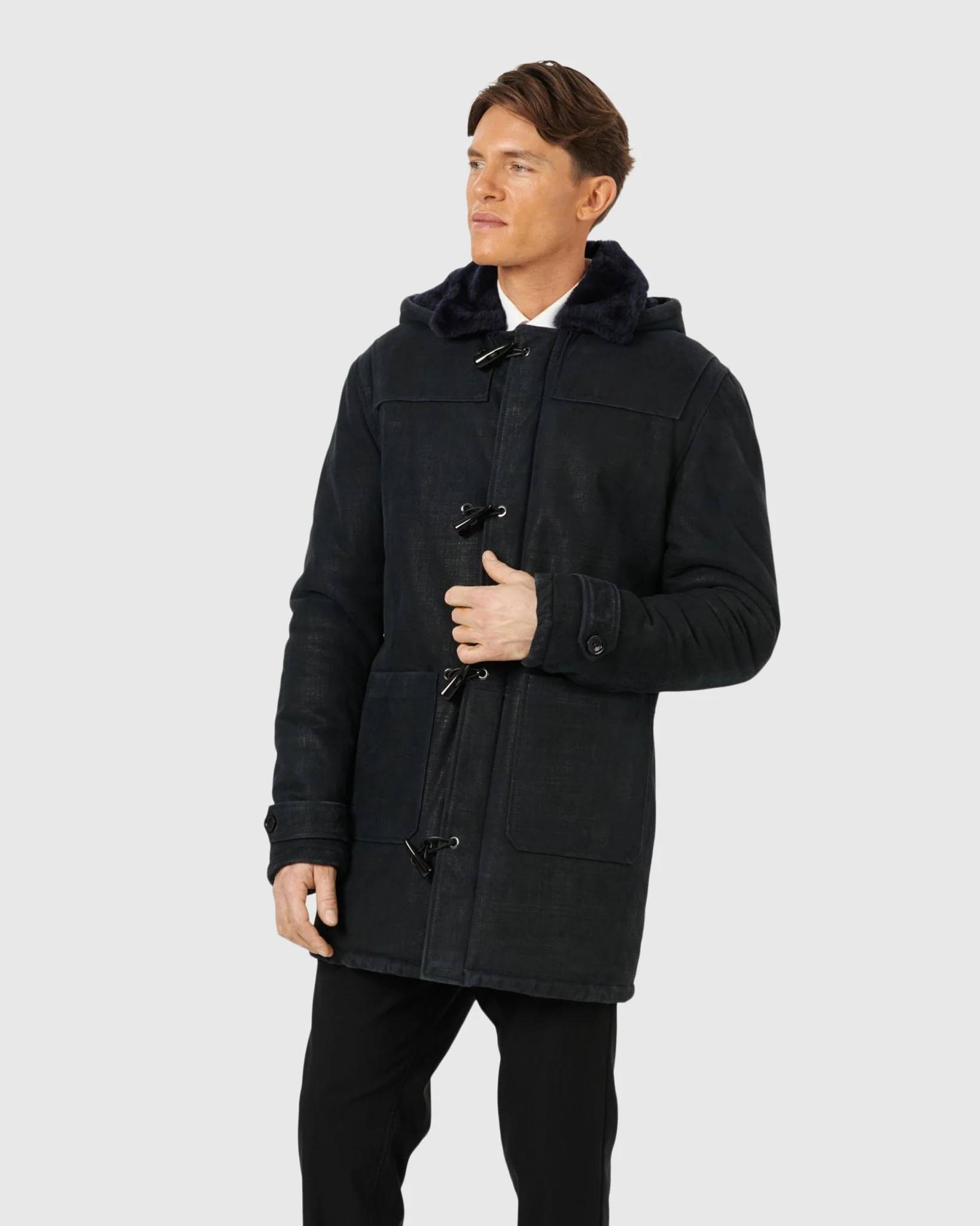 Men's Merino Shearling Lamb Parka - Image 7