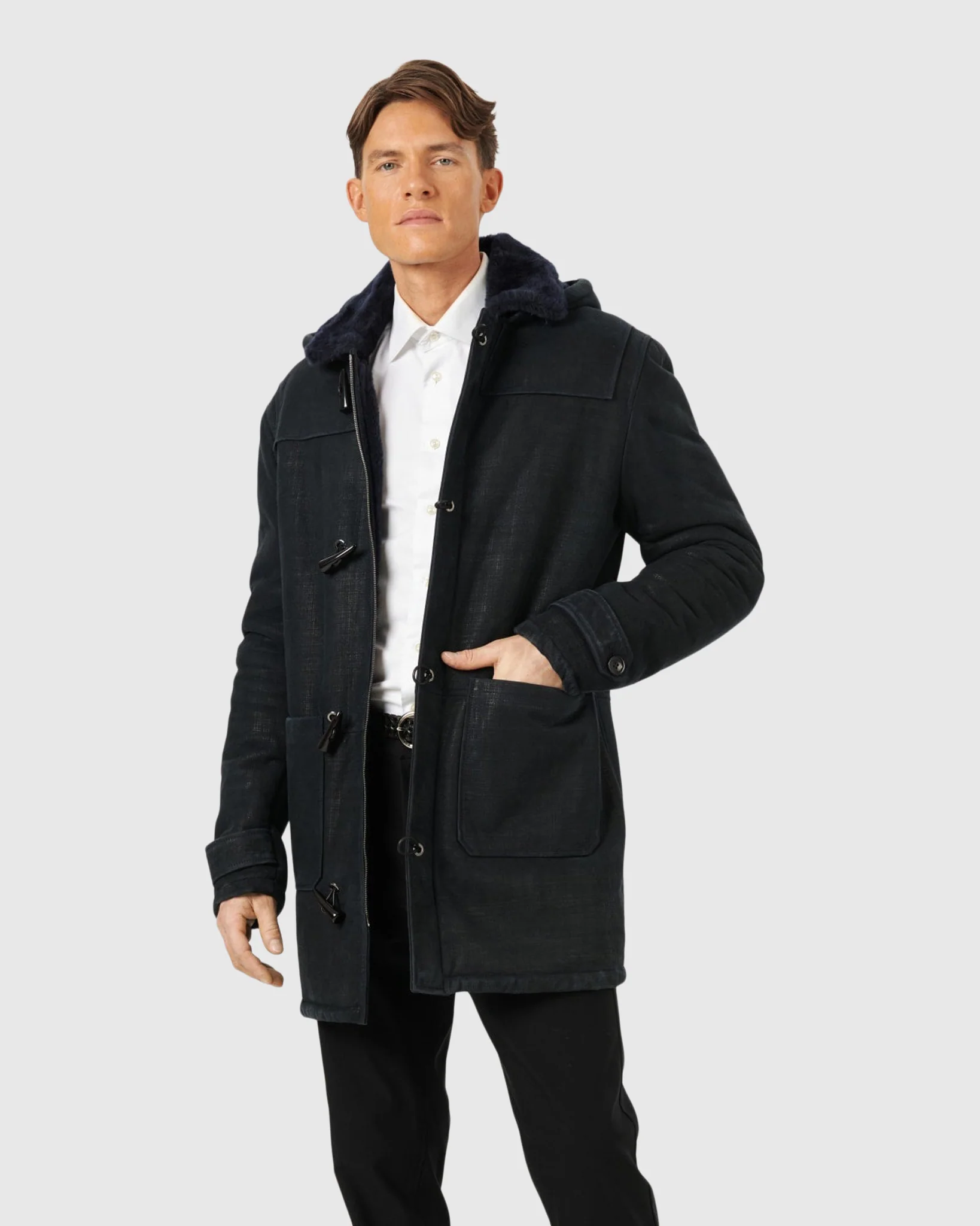 Men's Merino Shearling Lamb Parka - Image 8
