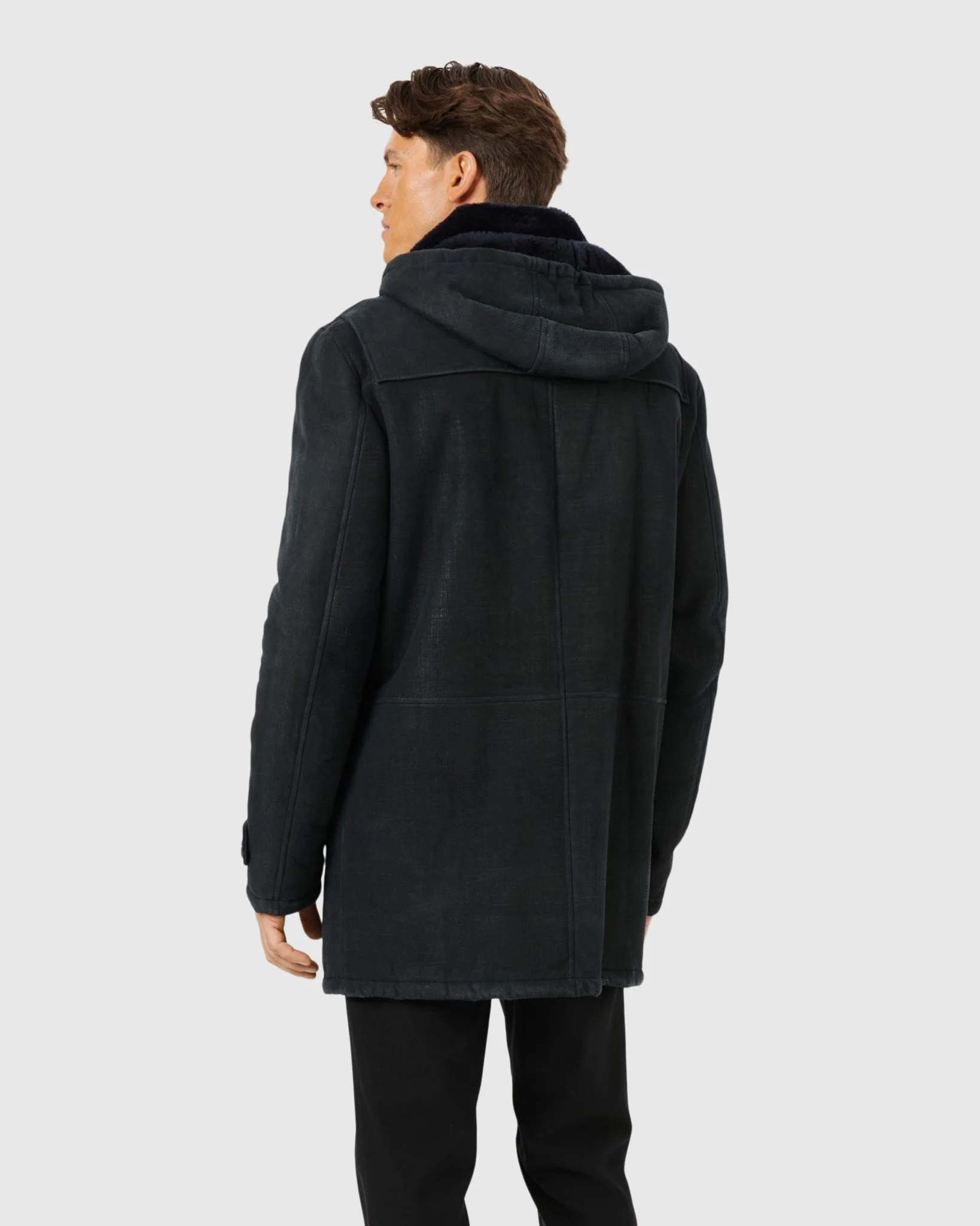 Men's Merino Shearling Lamb Parka - Image 9