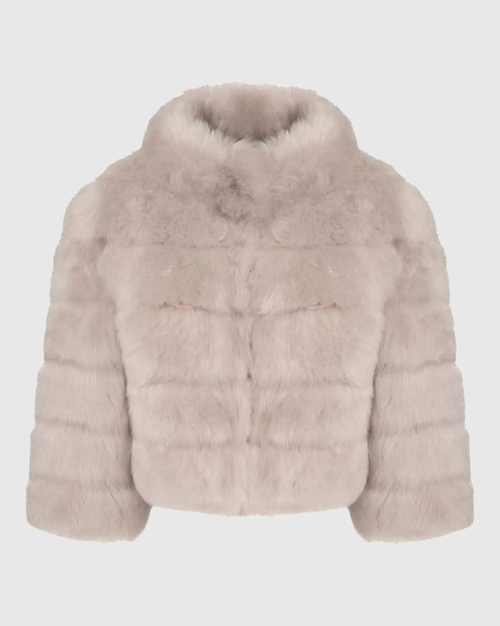 MERINILLO SHEARLING LAMB BOLERO WITH CROPPED SLEEVES - Image 46