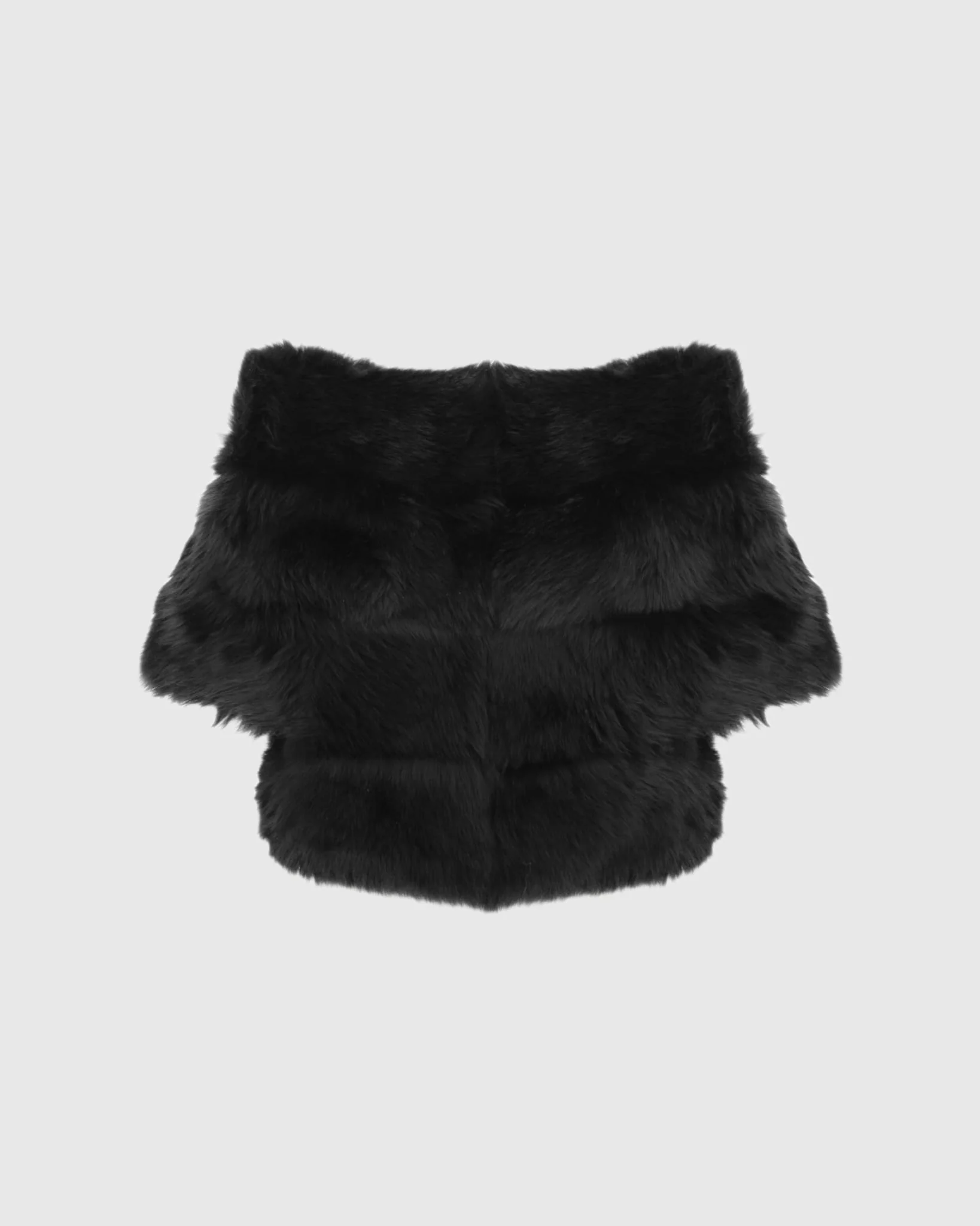Merinillo Shearling Lamb Capelet - Image 8