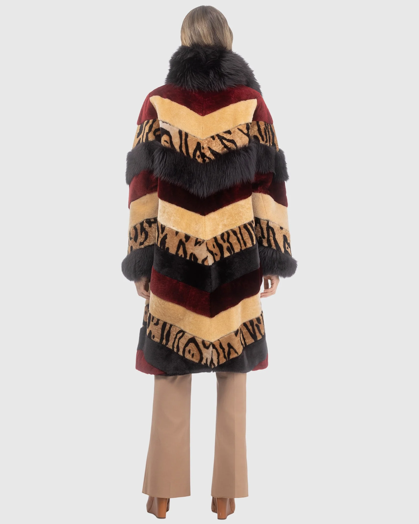 Merino Shearling Lamb And Merinillo Shearling Lamb Short Coat - Image 5
