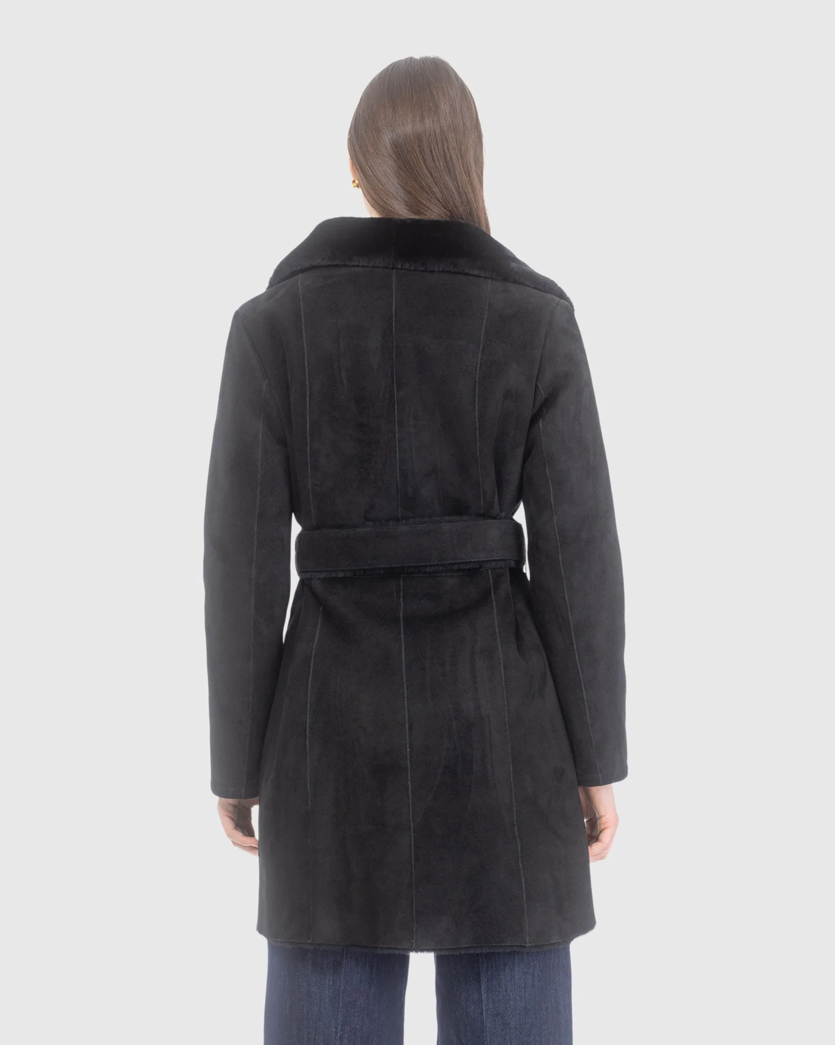Merino Shearling Lamb Stroller, Belt - Image 4