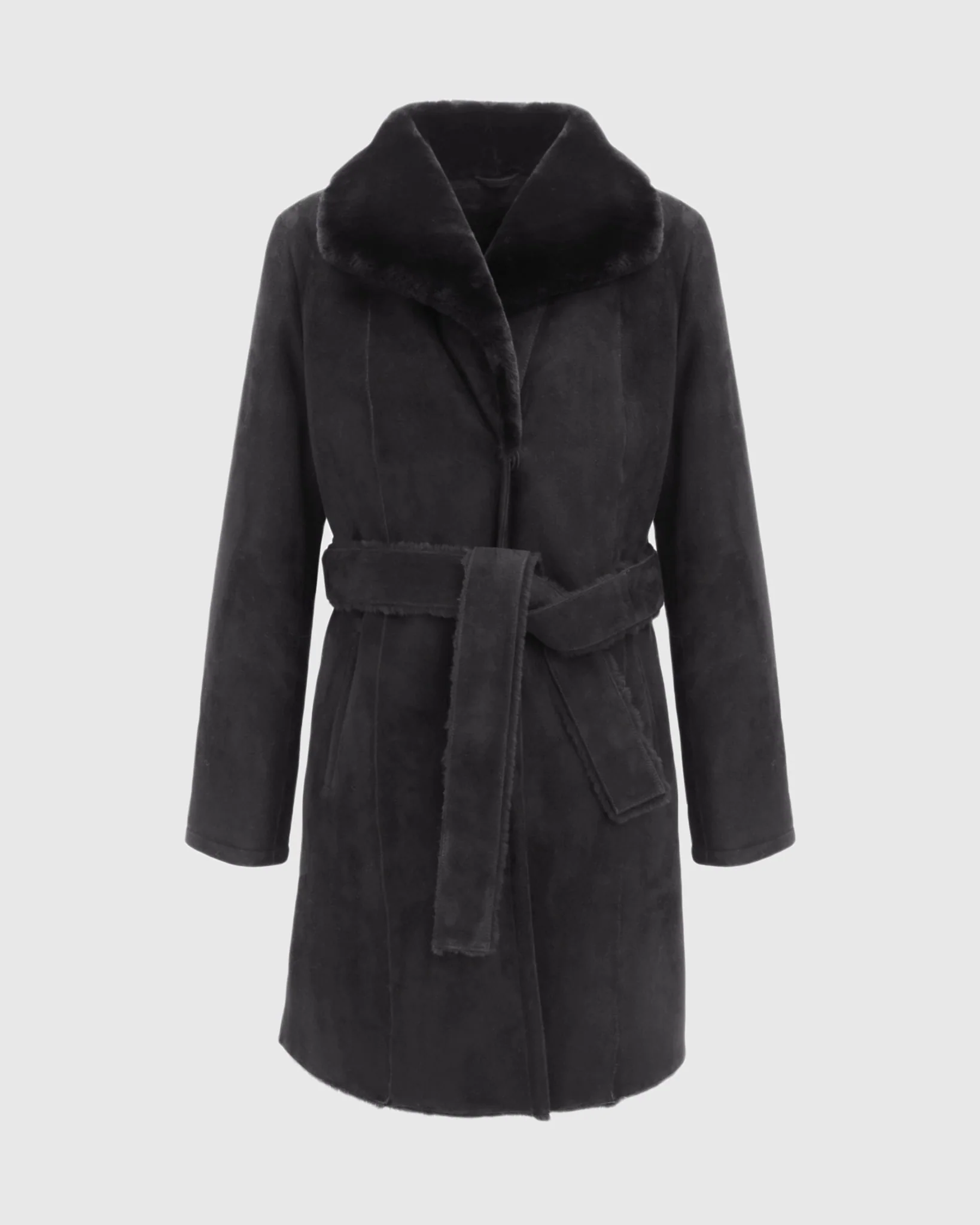 Merino Shearling Lamb Stroller, Belt - Image 8