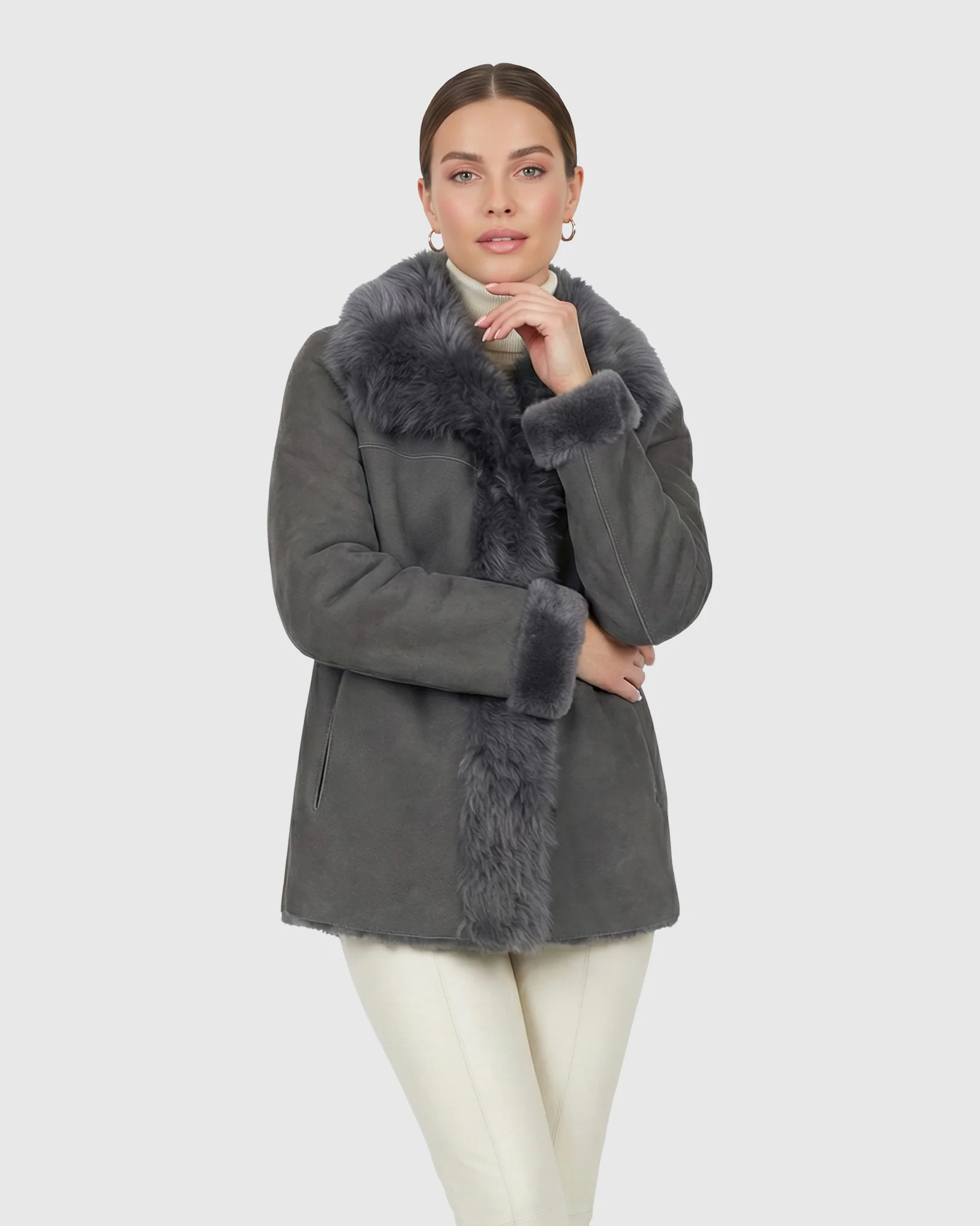 Merino Toscana Lamb Jacket - Image 7