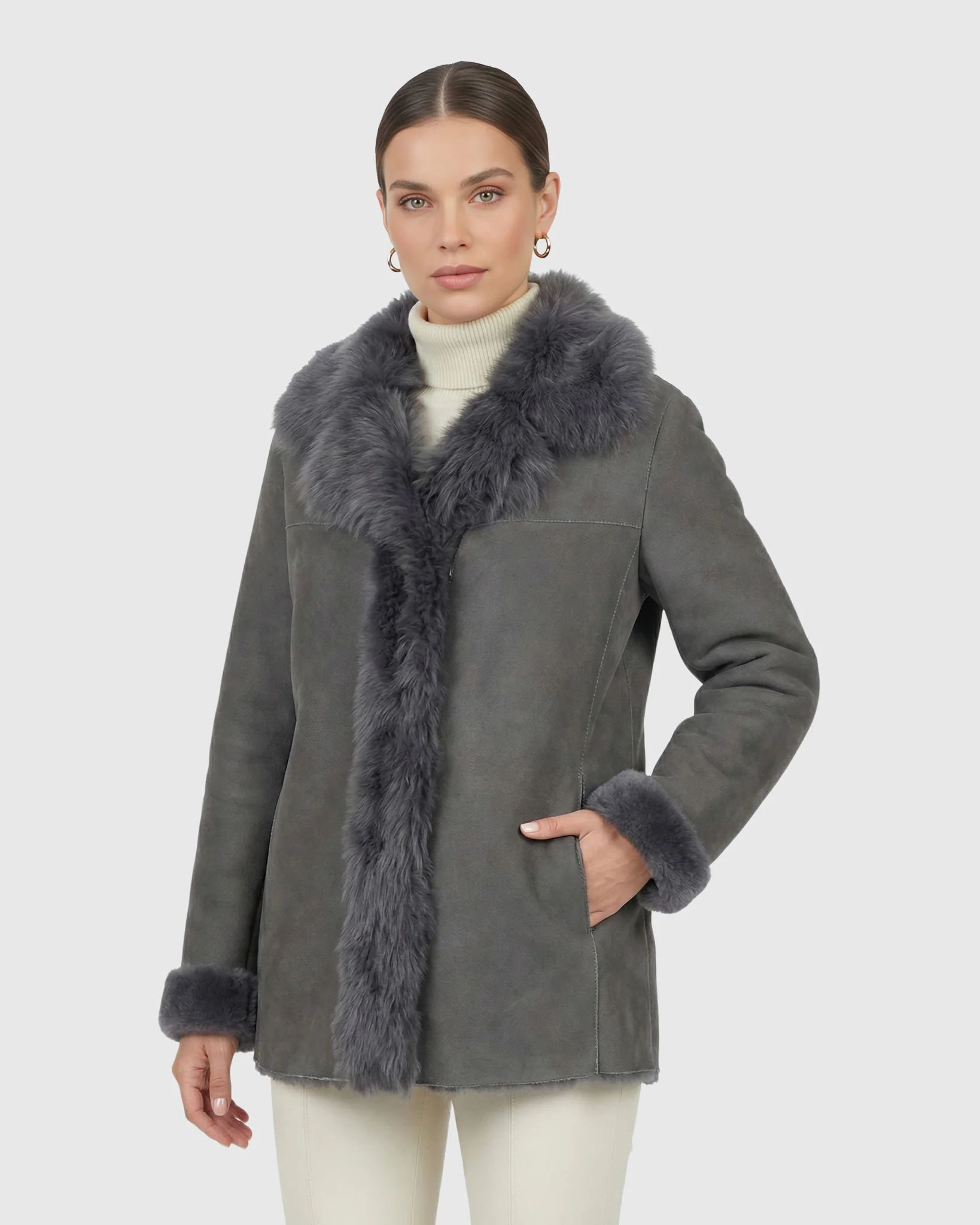 Merino Toscana Lamb Jacket - Image 8