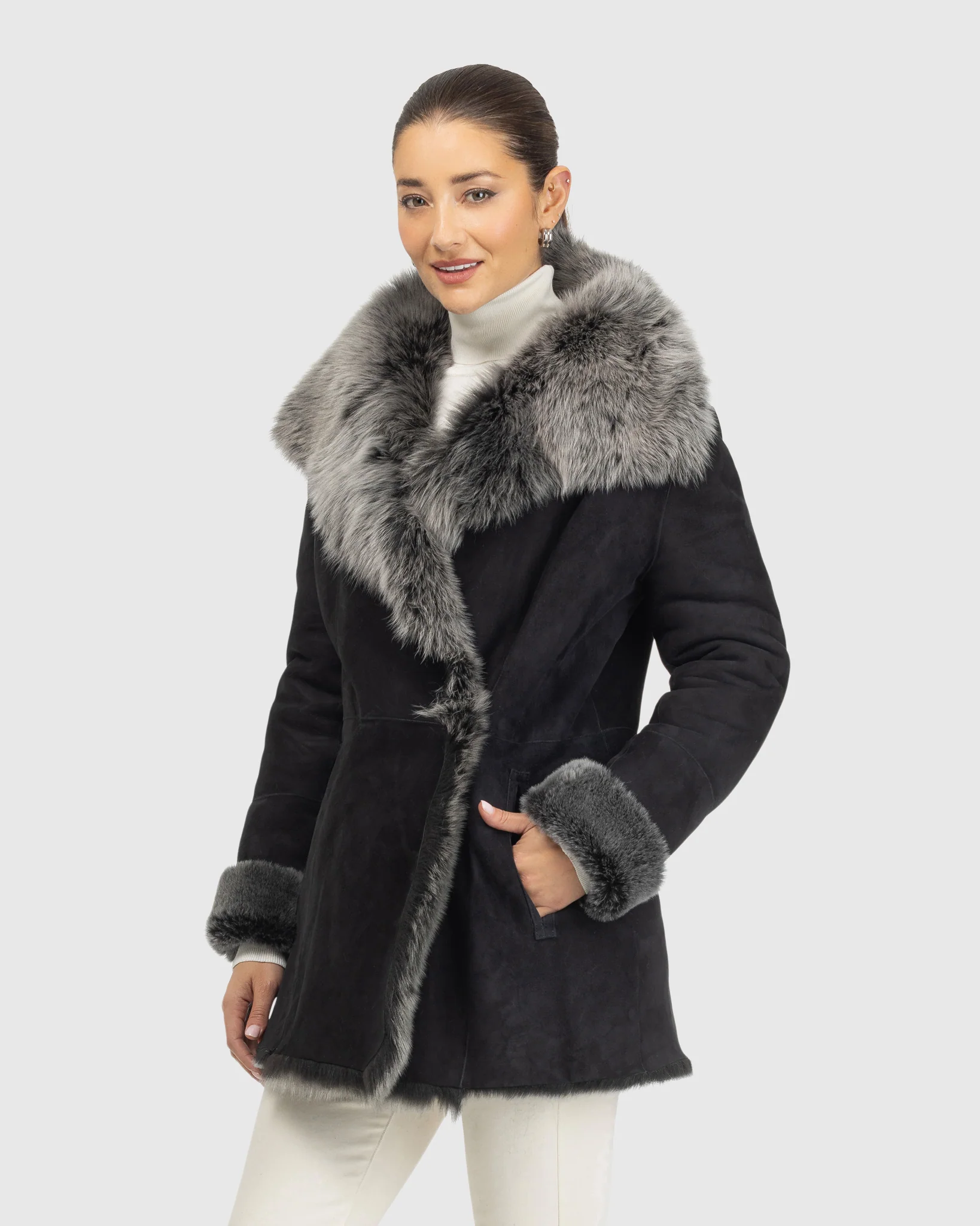 Merino Toscana Lamb Jacket - Image 3