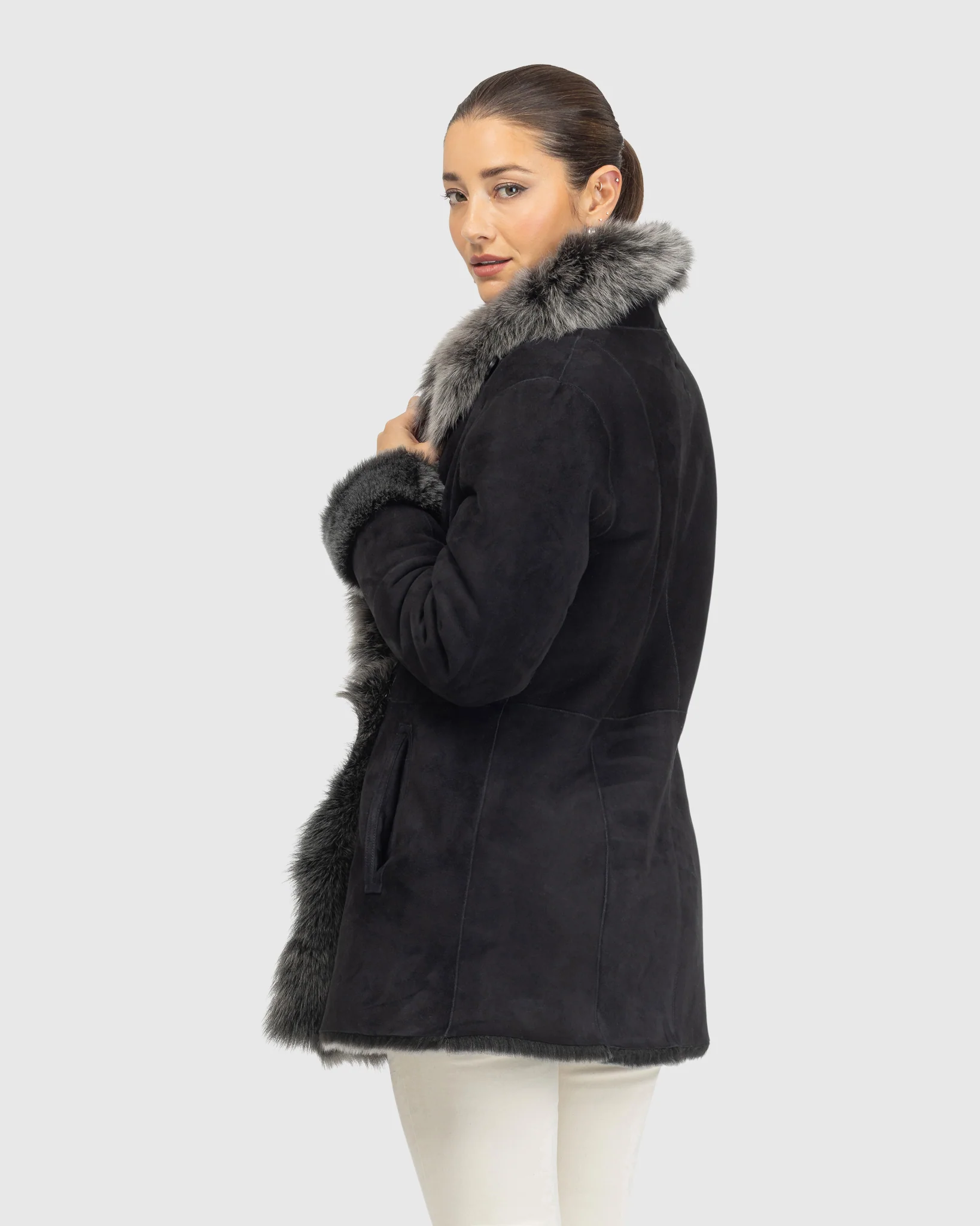 Merino Toscana Lamb Jacket - Image 4