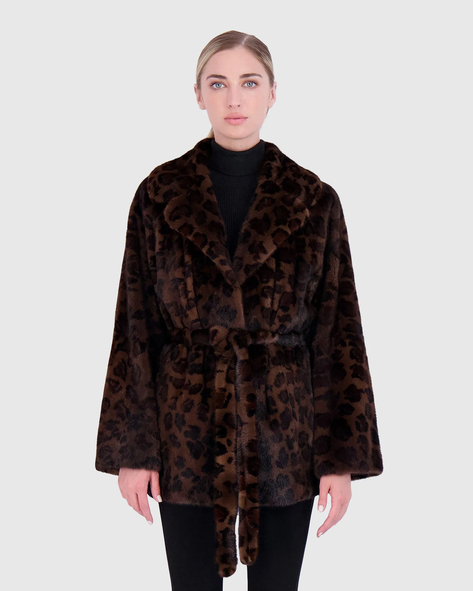 MINK JACKET, BELT - Image 2