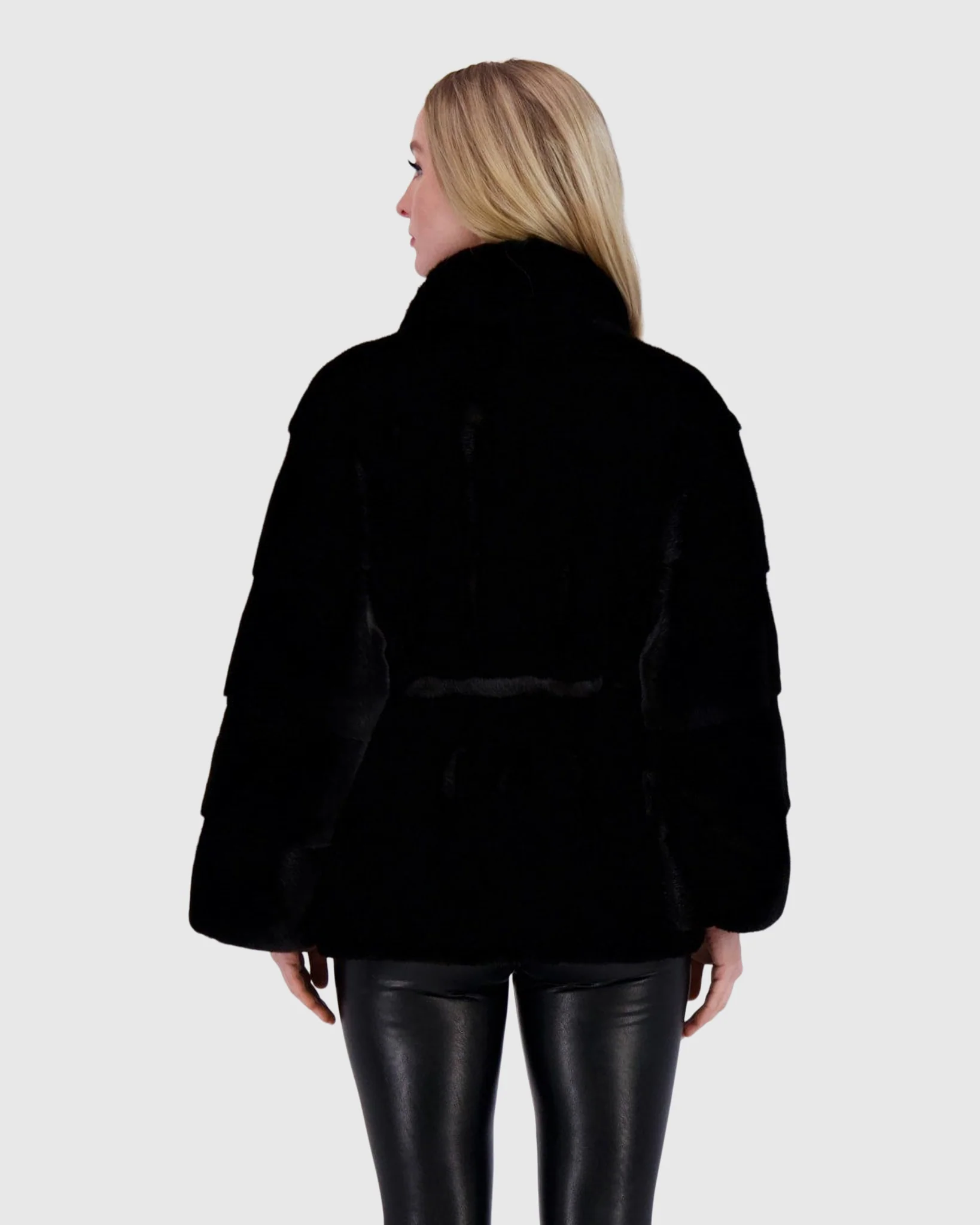 Mink Jacket, Belt - Image 4