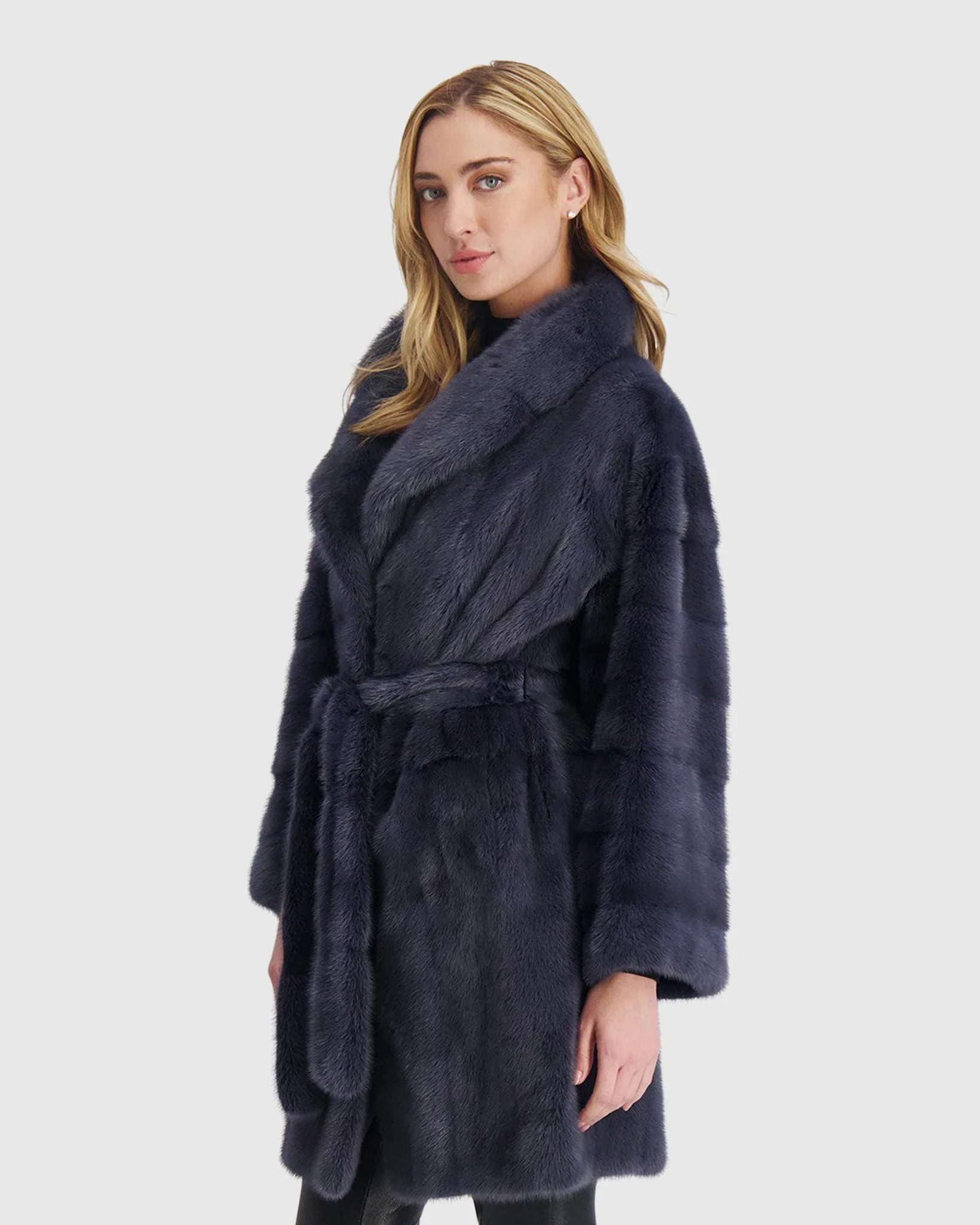 MINK JACKET, BELT - Image 4