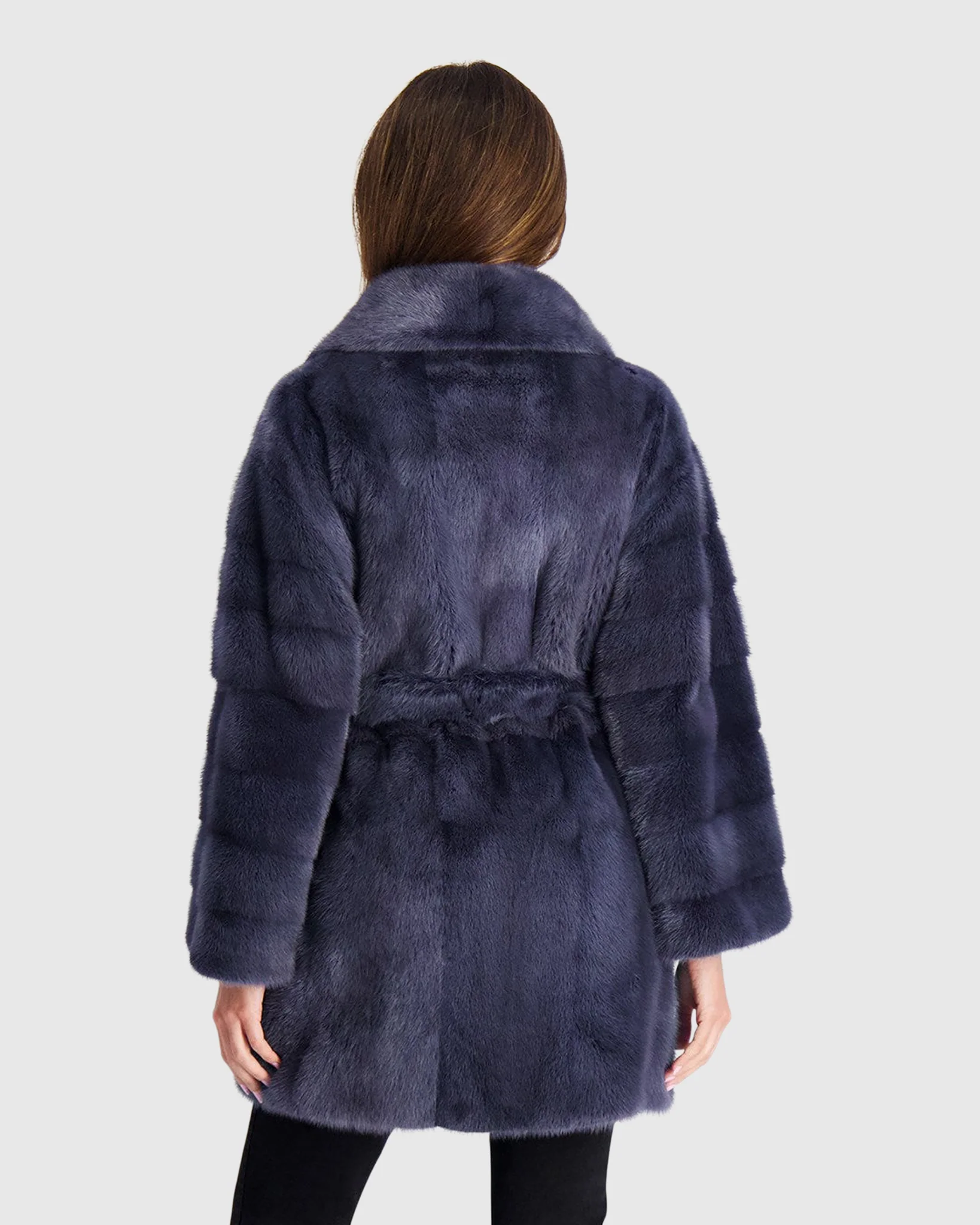 MINK JACKET, BELT - Image 3