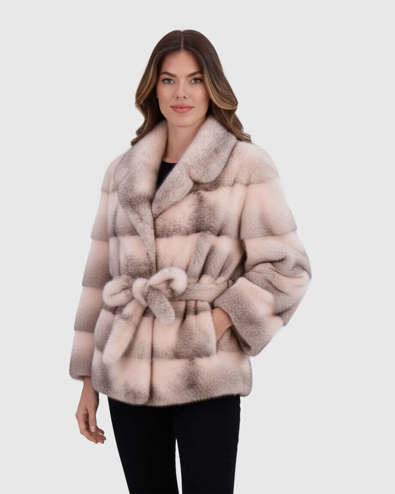 MINK JACKET, MINK BELT - Image 2