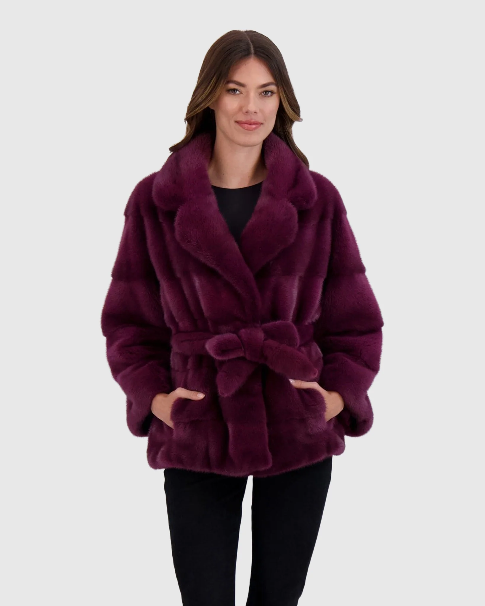 MINK JACKET, MINK BELT - Image 2
