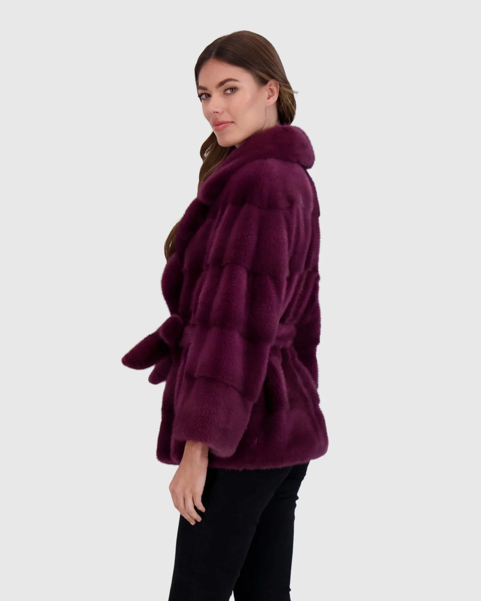 MINK JACKET, MINK BELT - Image 4