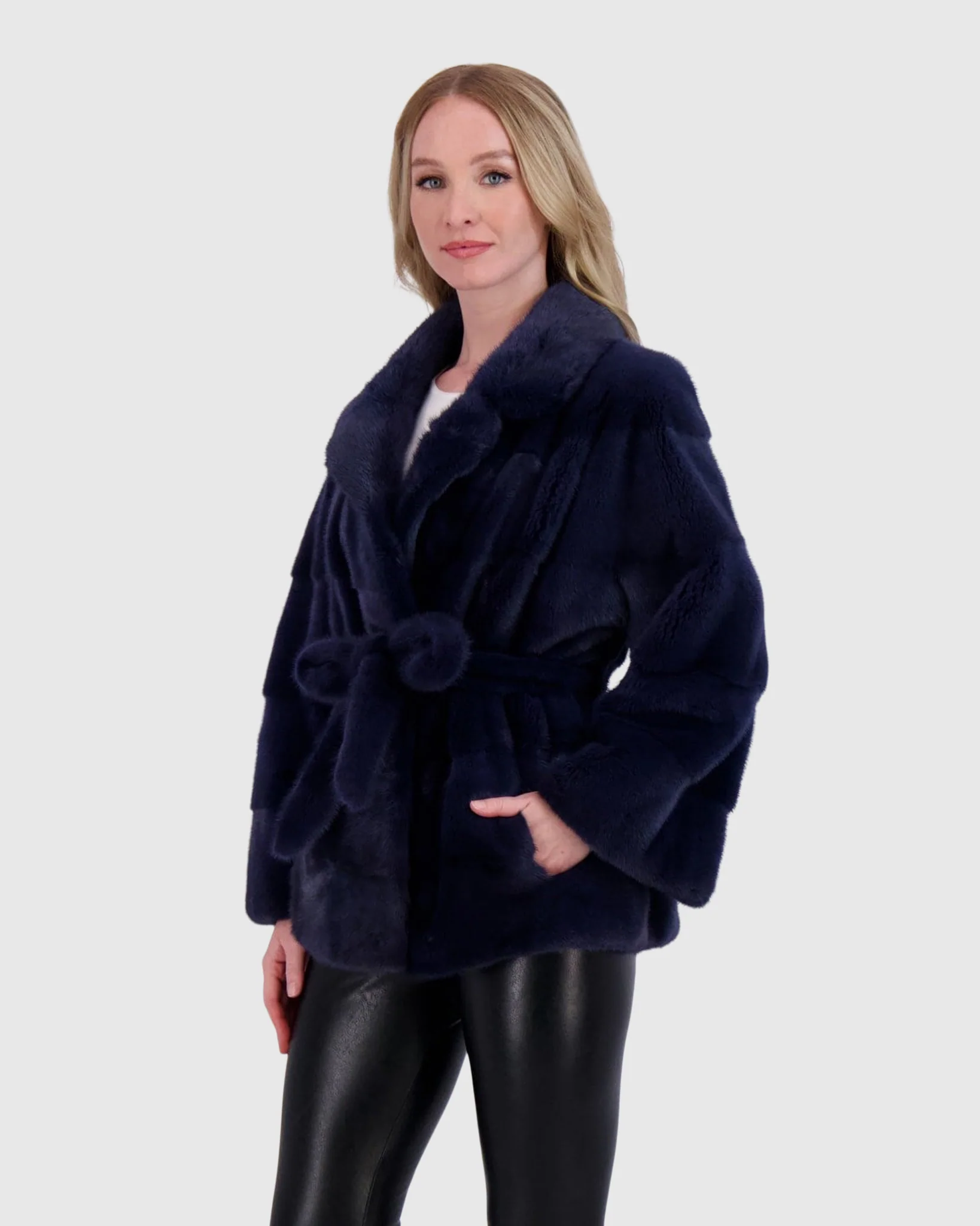 MINK JACKET, MINK BELT - Image 8