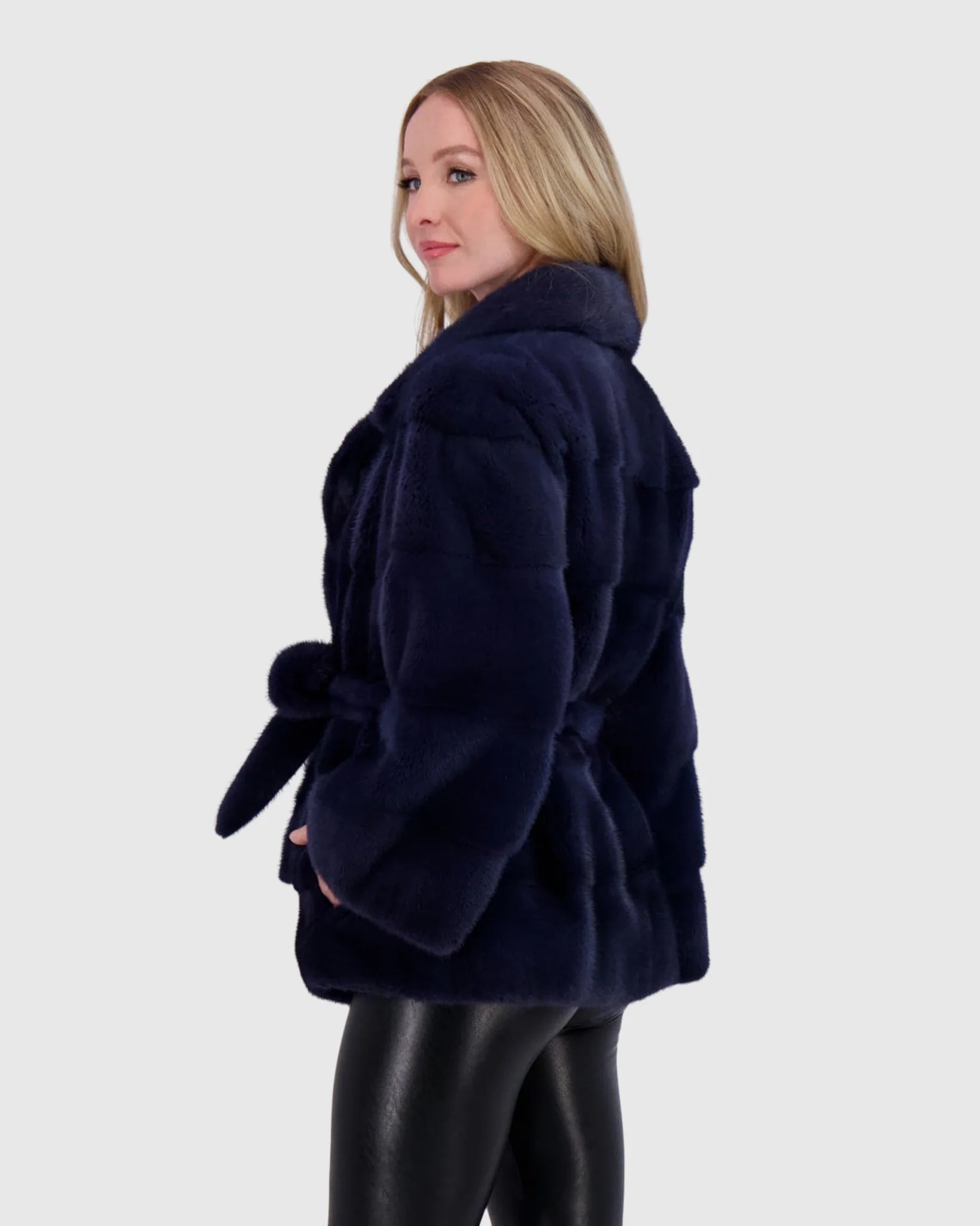 MINK JACKET, MINK BELT - Image 9